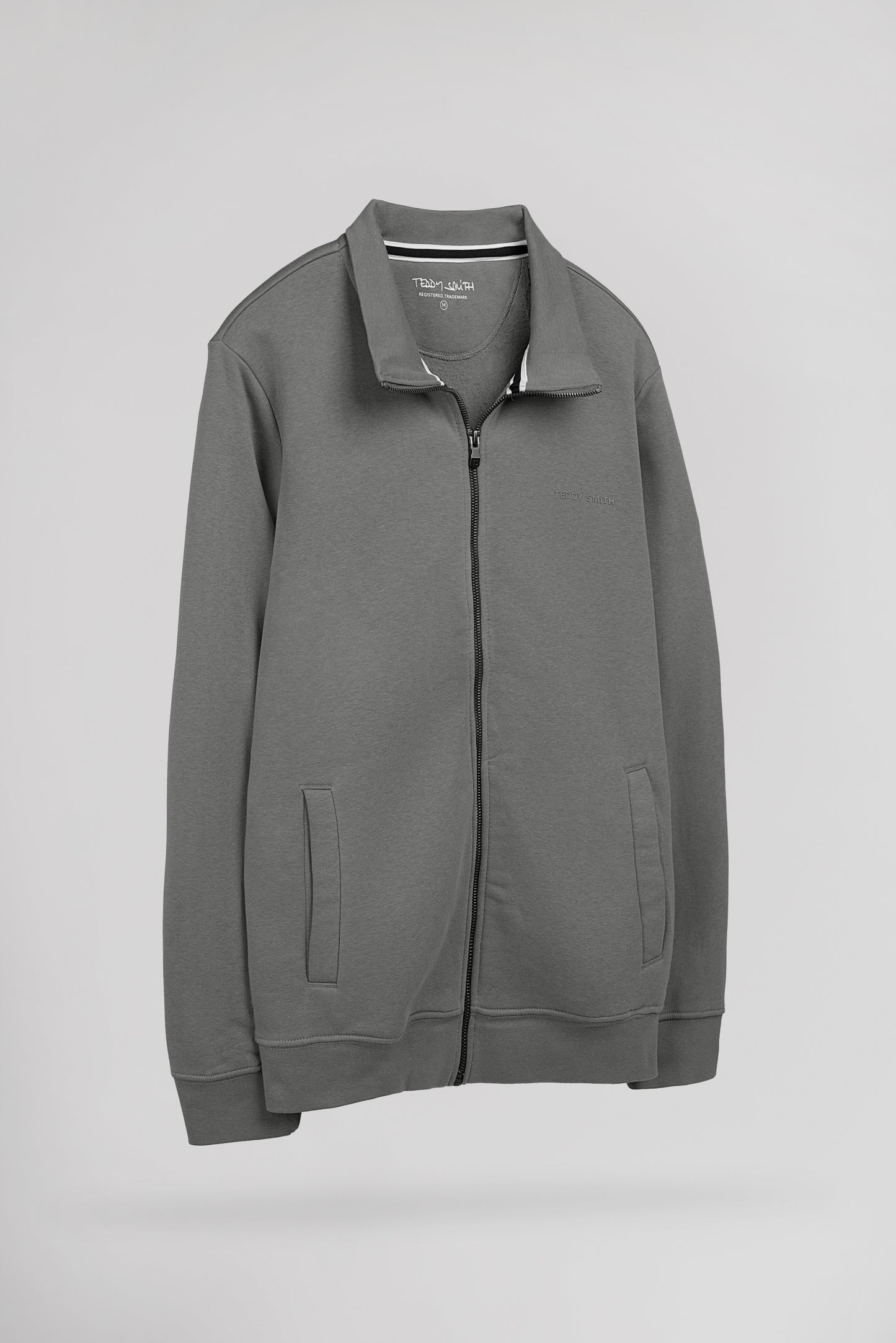 Gilet col montant G-NARKUS ZIP STROM GREY