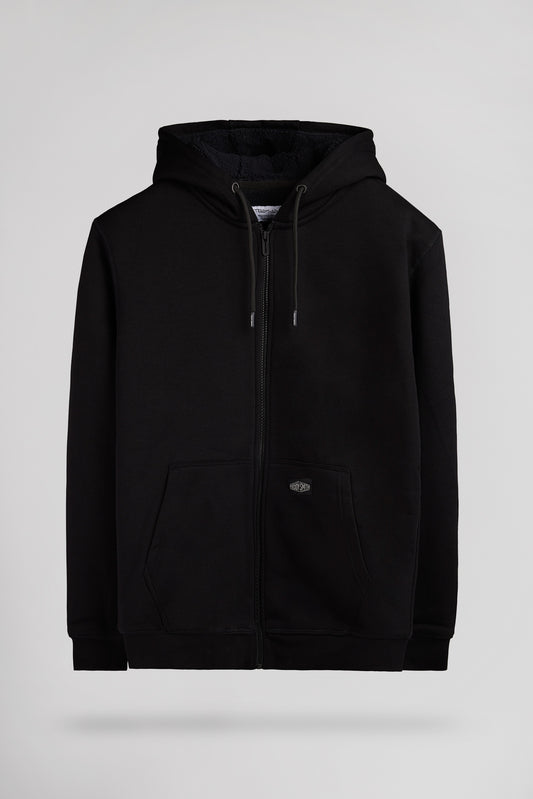 Achat Gilet sweat sherpa zippé à capuche G-ONY HOODY ZIP NOIR