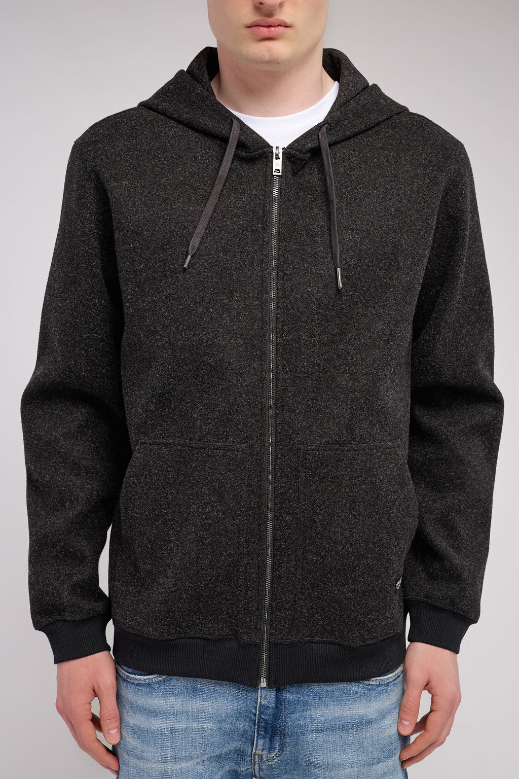 Gilet G-ROLF MELANGE BLACK