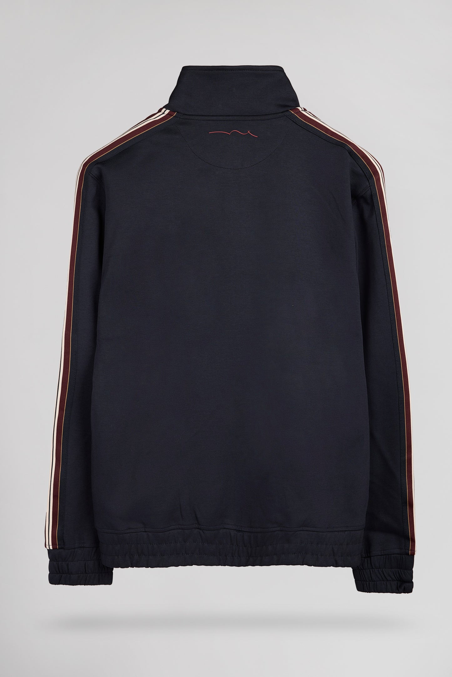 Gilet sweat col montant G-SERGIO ZIP DARK NAVY