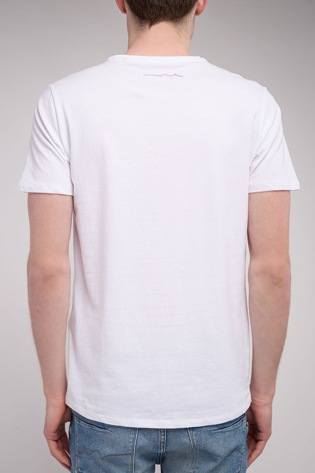 T-shirt col rond T-TAHO BLANC