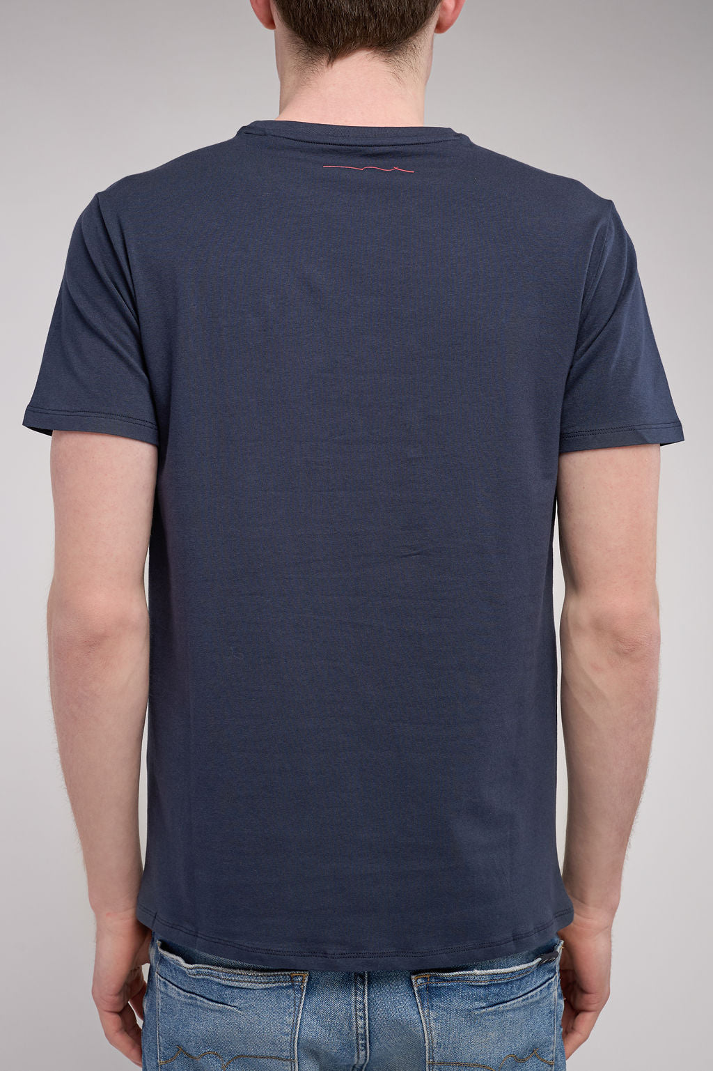 T-shirt col rond T-TAHO MC TOTAL NAVY