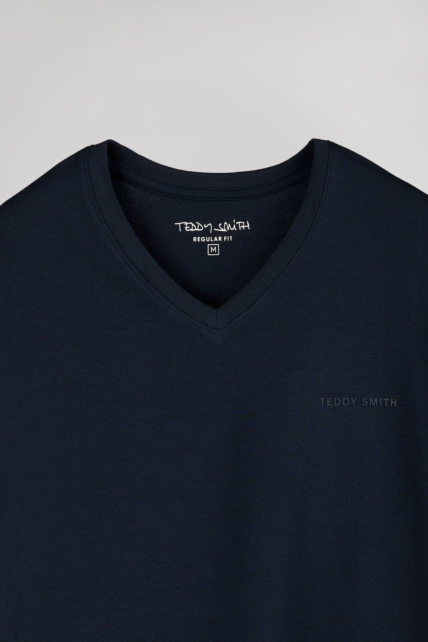 T-shirt col V TAWAX MC US NAVY