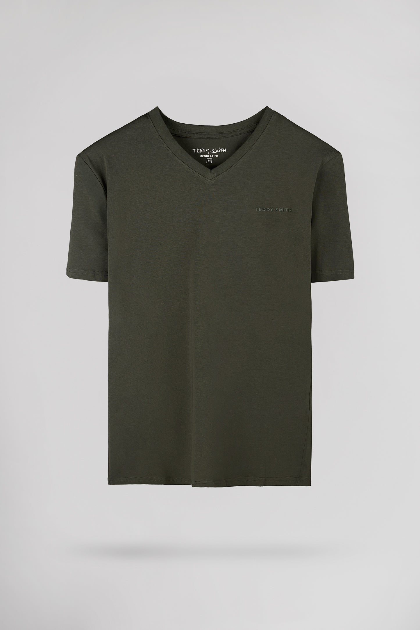 T-shirt col V TAWAX 2 MC DEEP KAKI