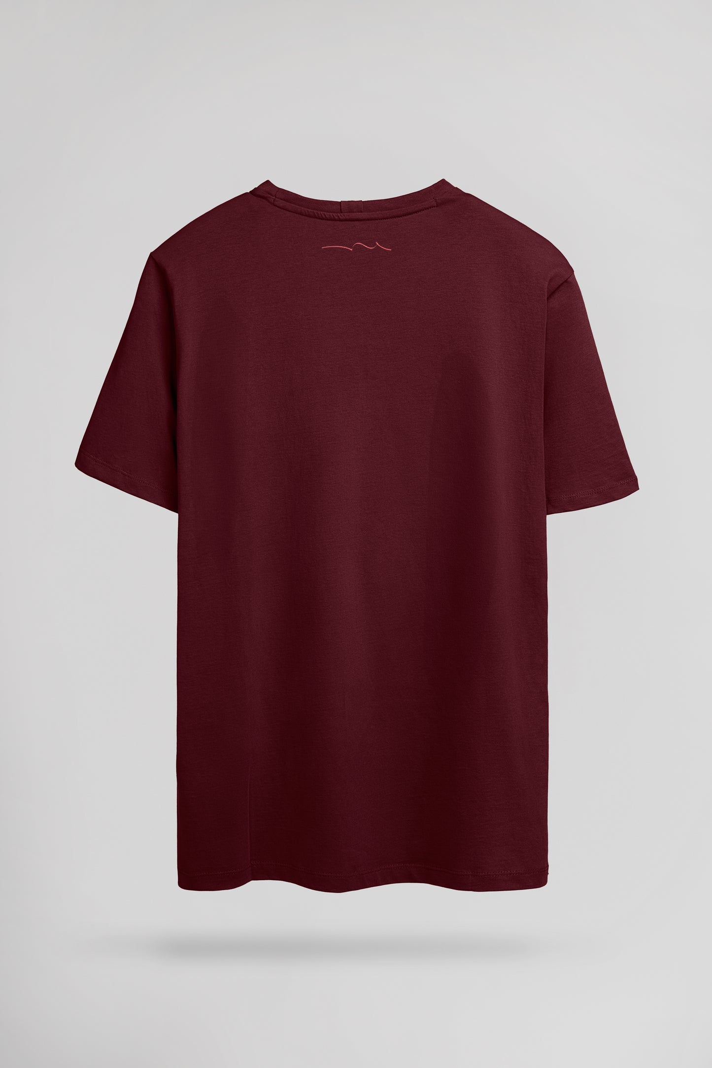 T-shirt T-SOY 2 MC BORDEAUX FONCE