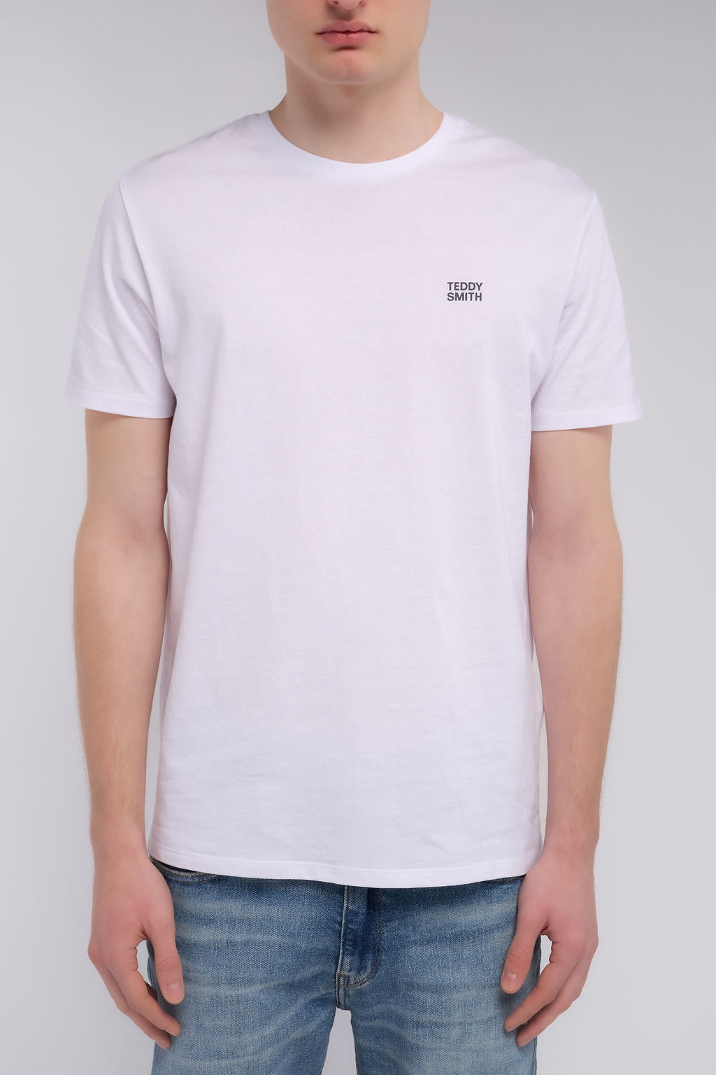 T-shirt col rond THE TEE 1 MC BLANC