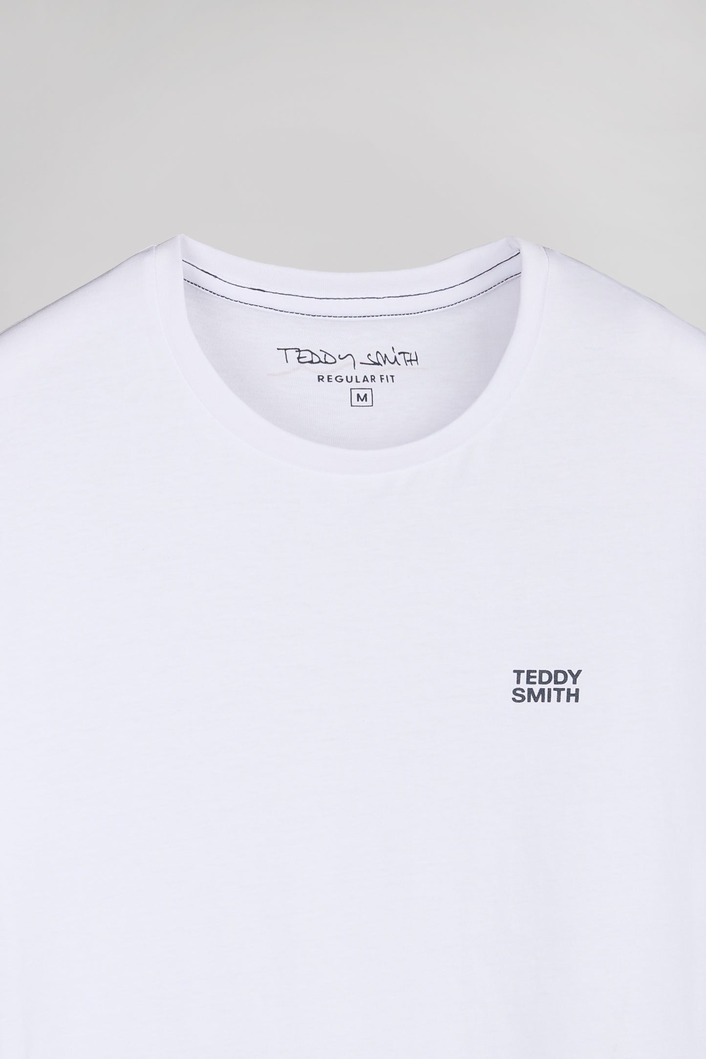 T-shirt col rond THE TEE 1 MC BLANC