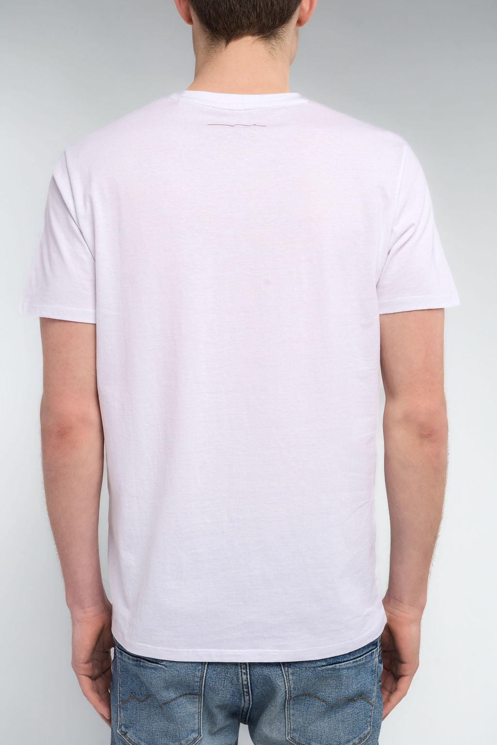 T-shirt col rond THE TEE 1 MC BLANC