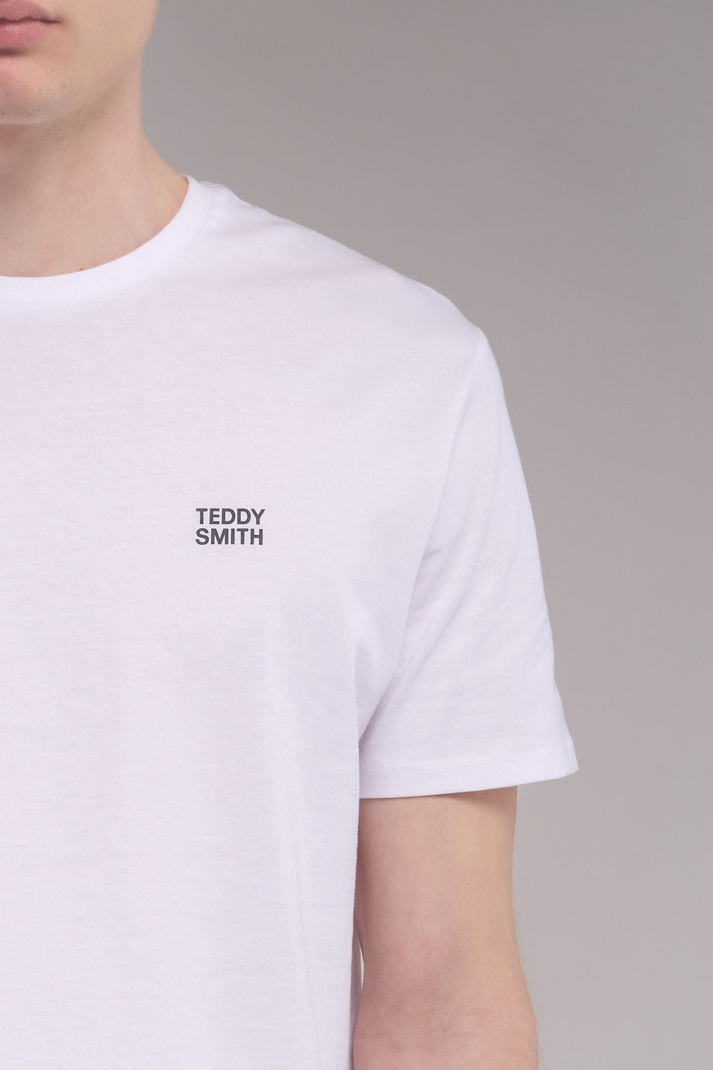 T-shirt col rond THE TEE 1 MC BLANC