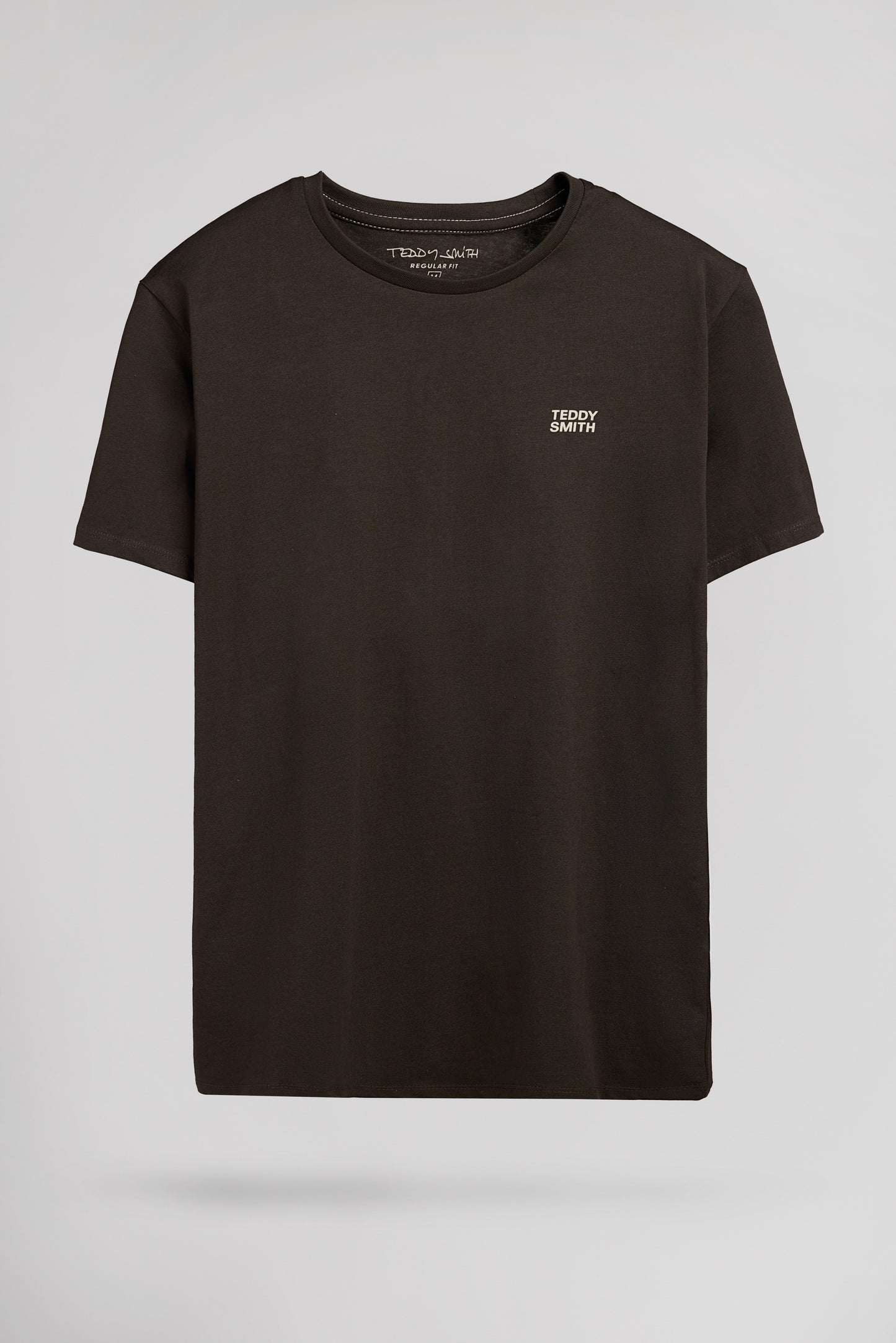 T-shirt col rond THE TEE 1 MC KAKI FONCE