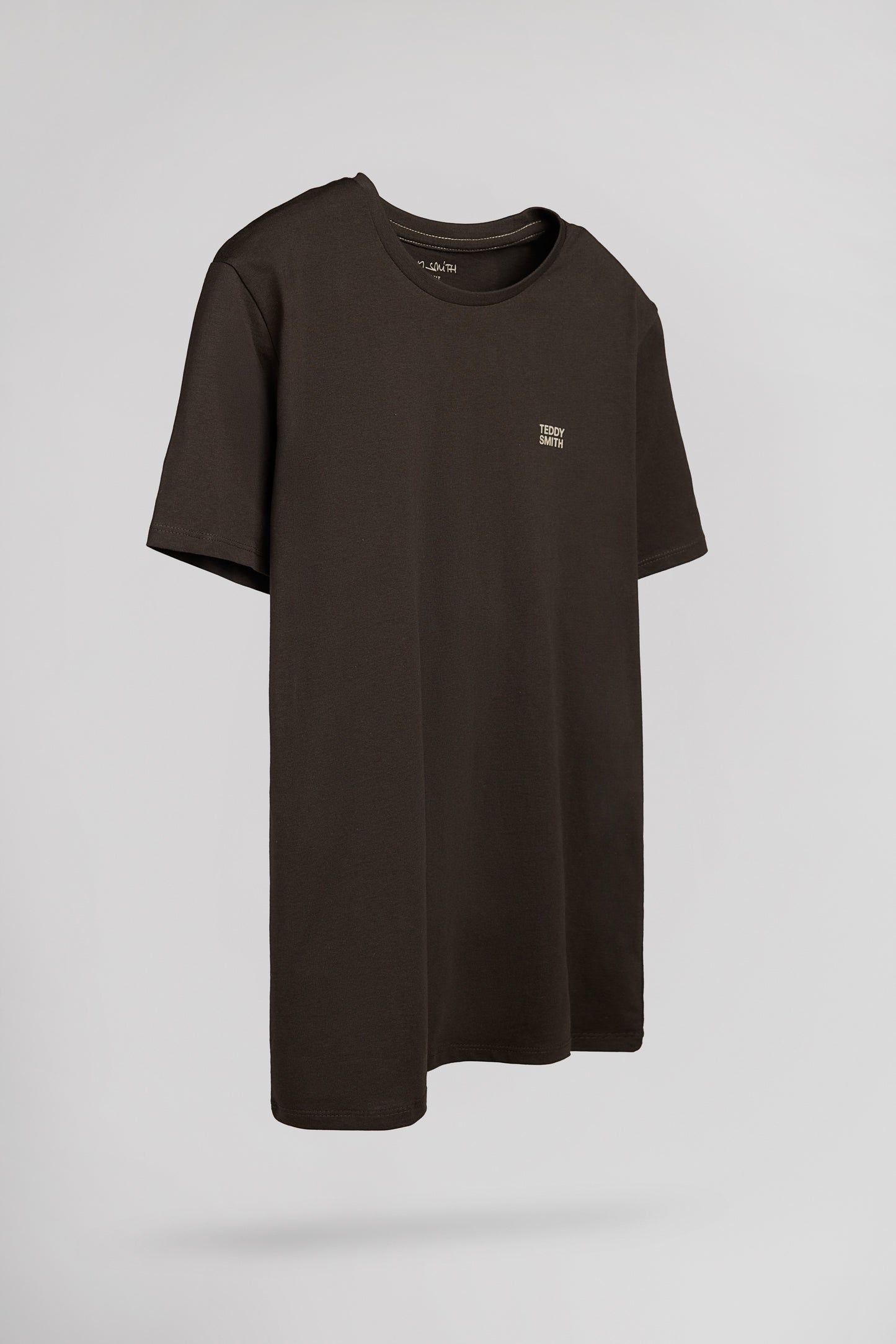 T-shirt col rond THE TEE 1 MC KAKI FONCE