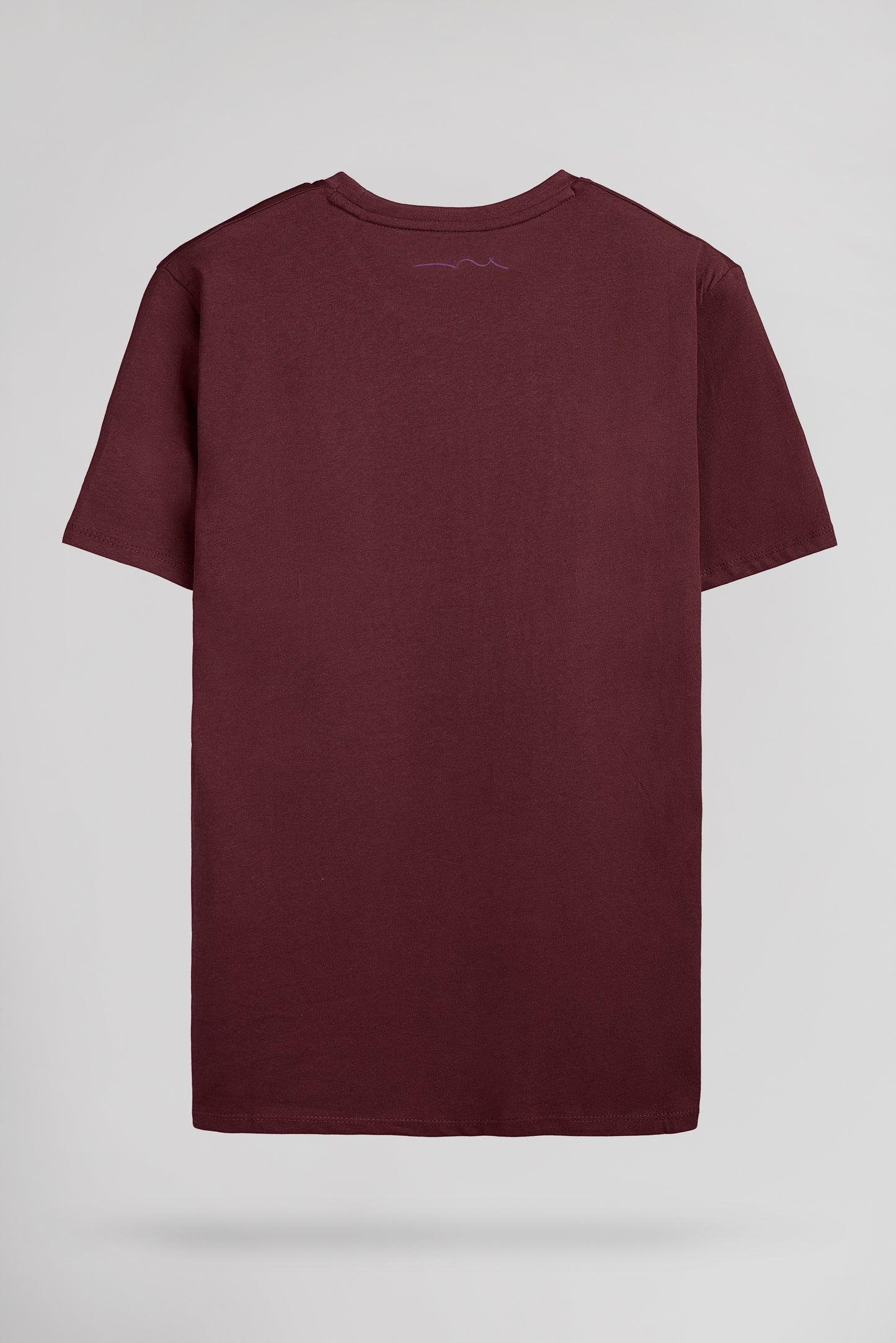 T-shirt col rond THE TEE 1 MC BORDEAUX FONCE