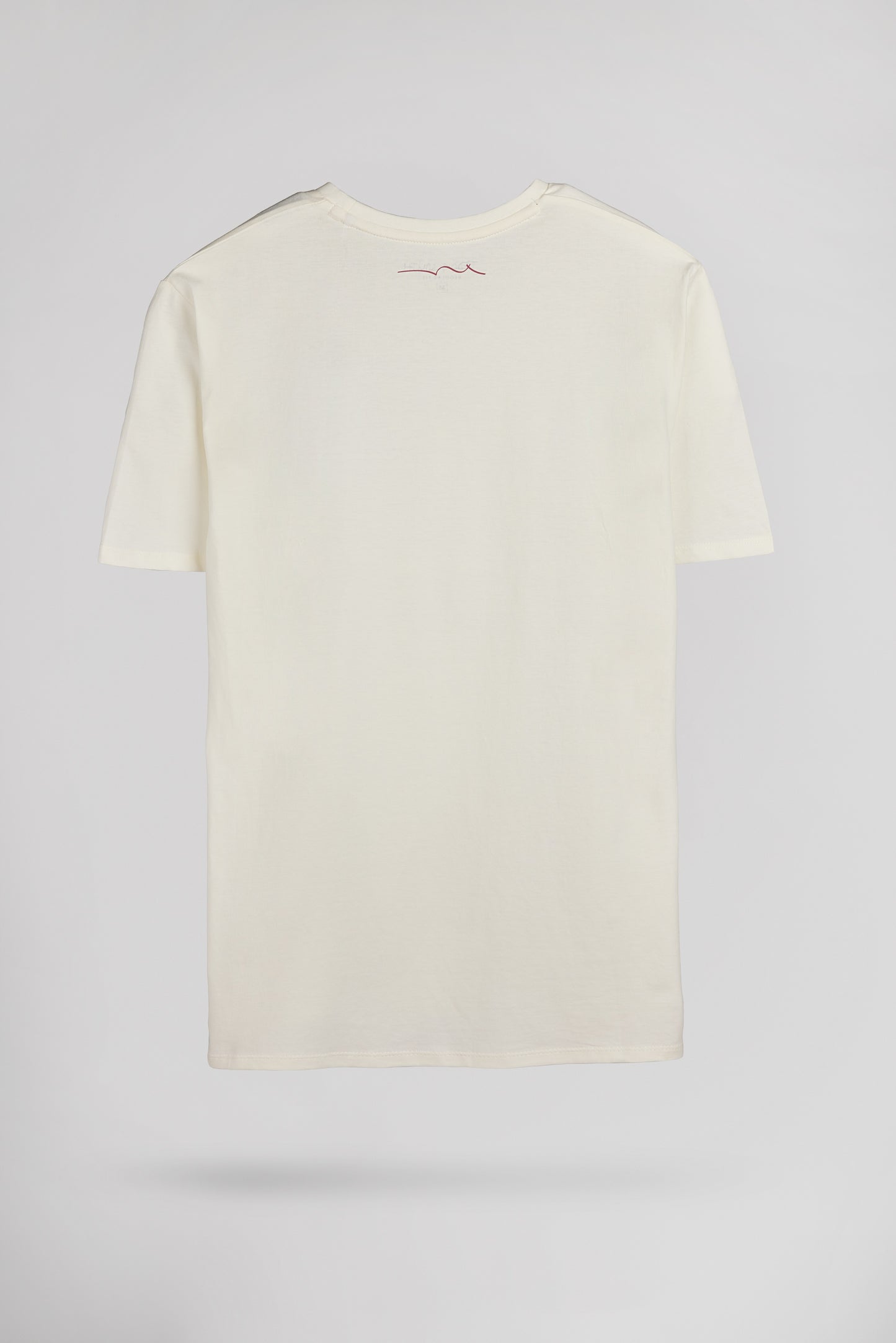 T-shirt col rond T-JIM MC MIDDLE WHITE