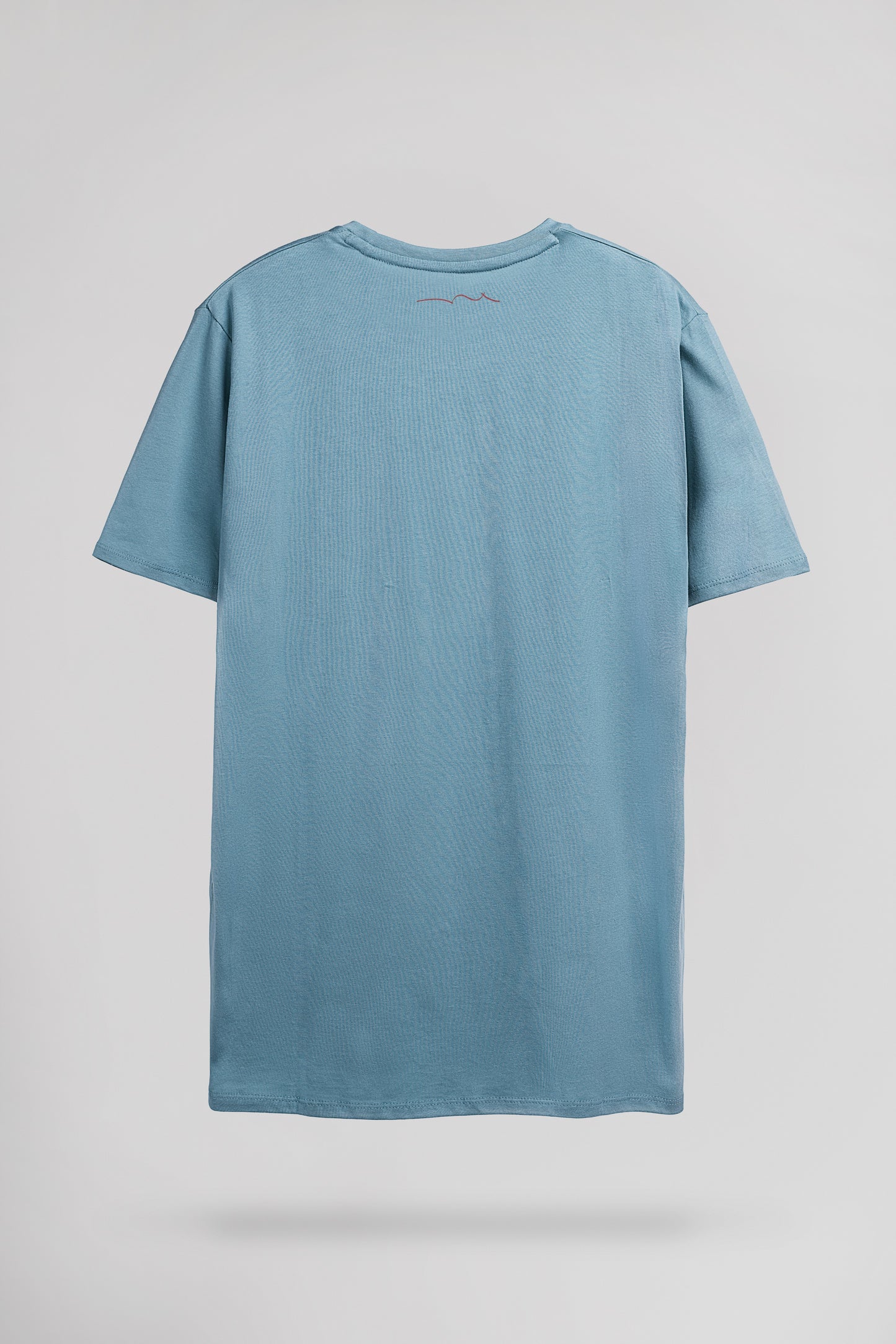 T-shirt col rond T-JIM MC BLEU GRIS