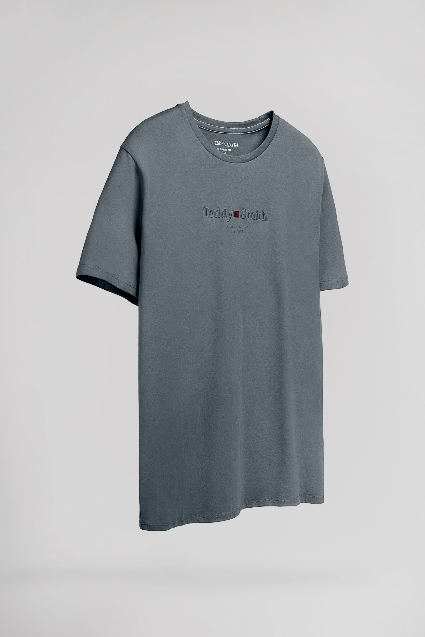 T-shirt col rond T-JIM MC STROM GREY
