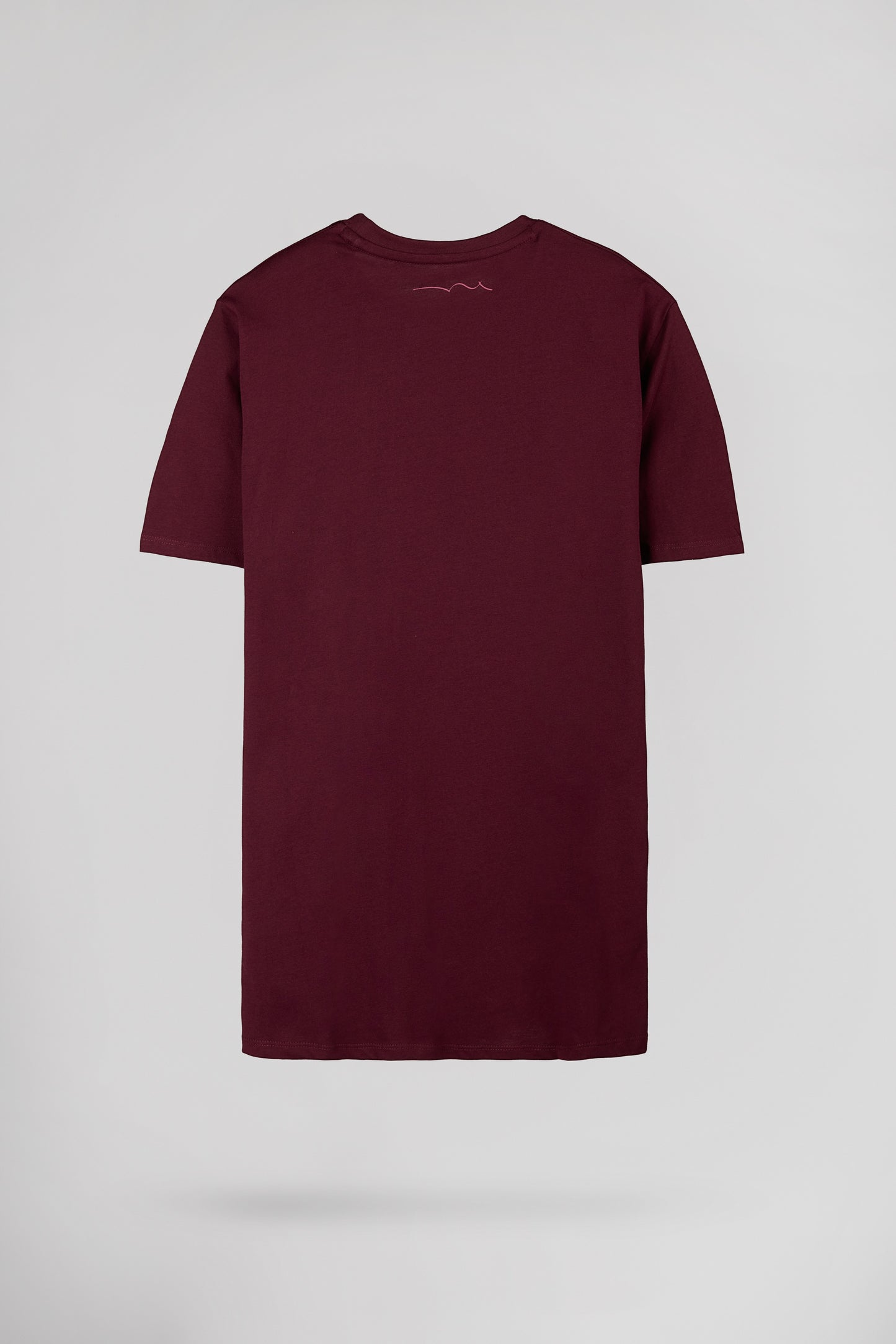 T-shirt col rond T-JIM MC DARK WINE