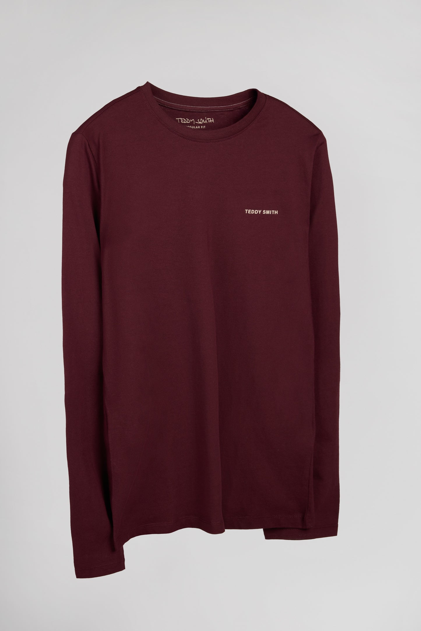 T-shirt col rond THE TEE 2 ML BORDEAUX FONCE