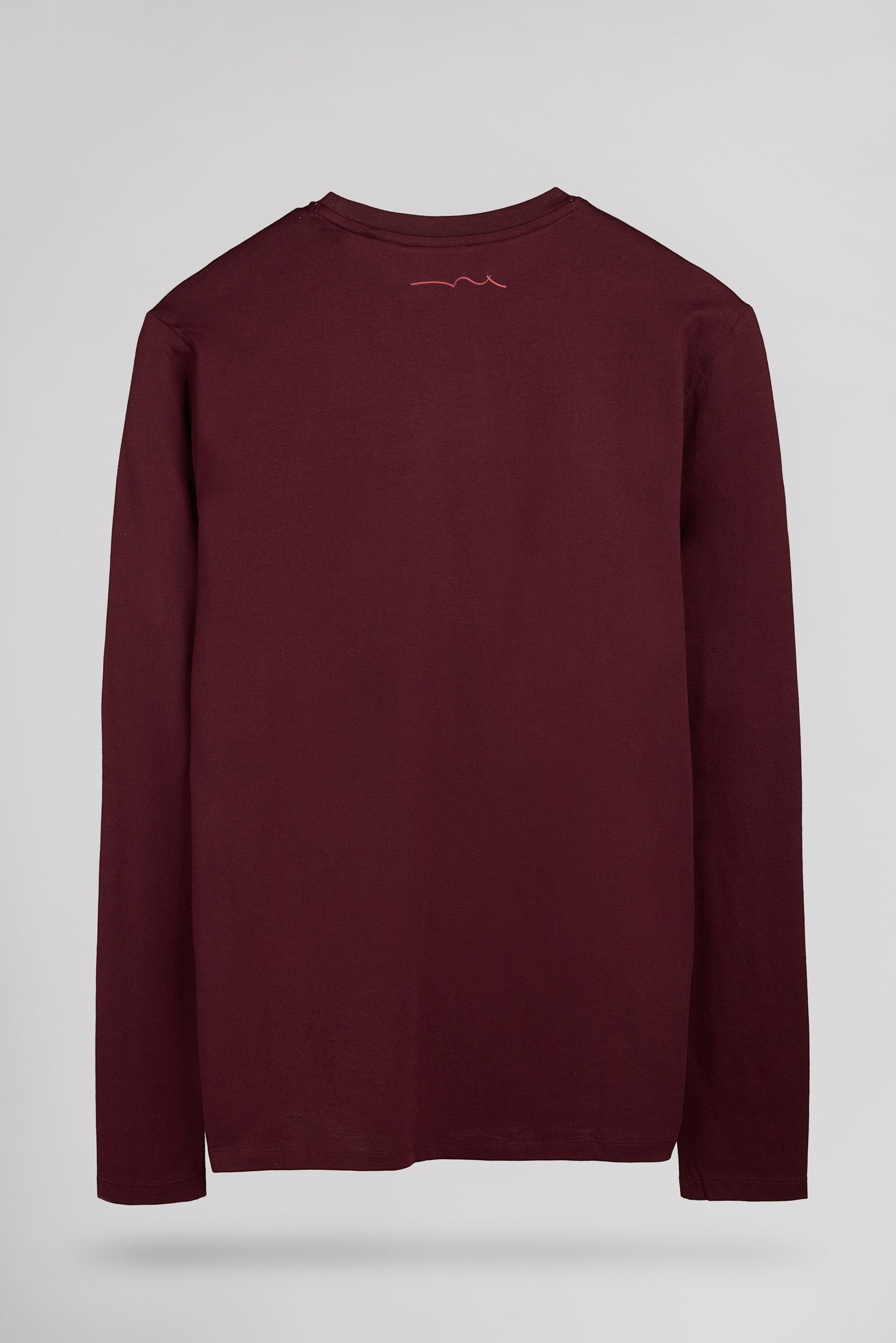 T-shirt col rond THE TEE 2 ML BORDEAUX FONCE