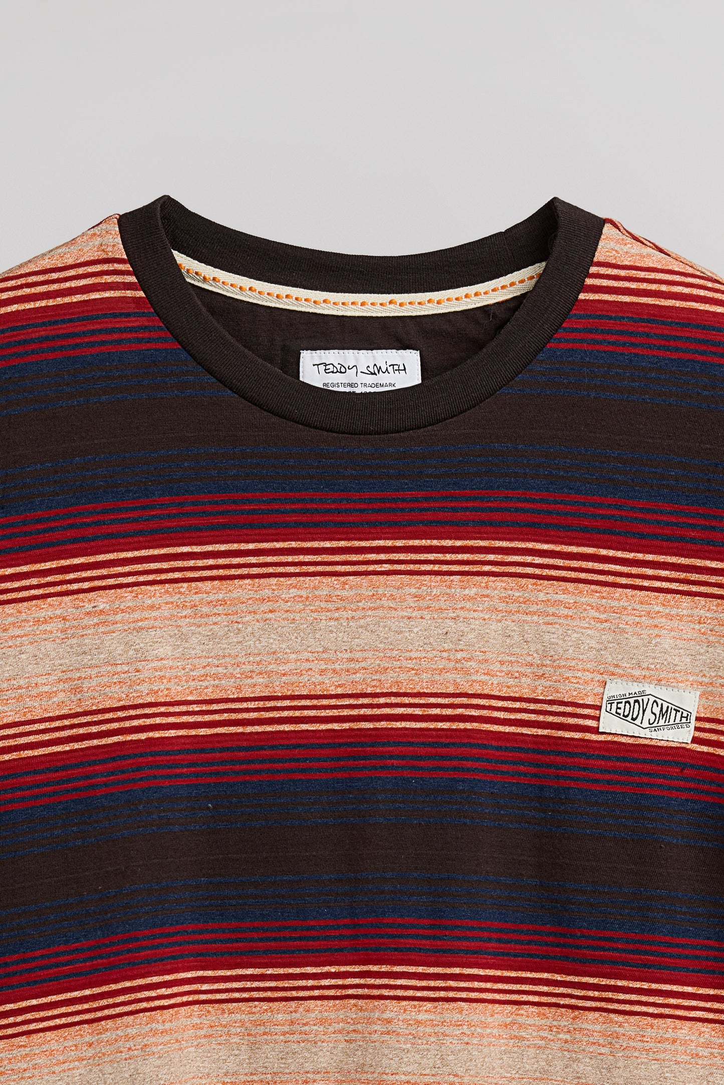 T-shirt T-COREY MC MARRON FONCE