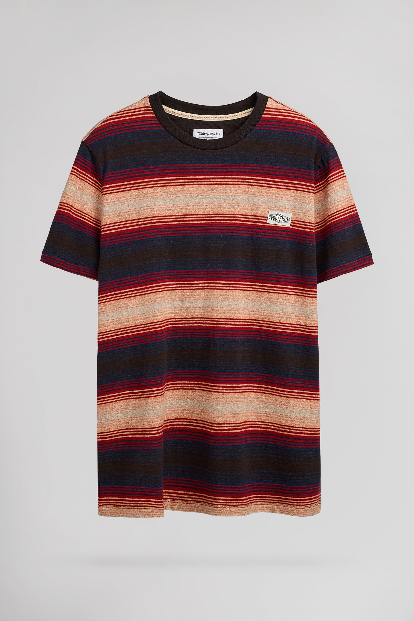 T-shirt T-COREY MC MARRON FONCE