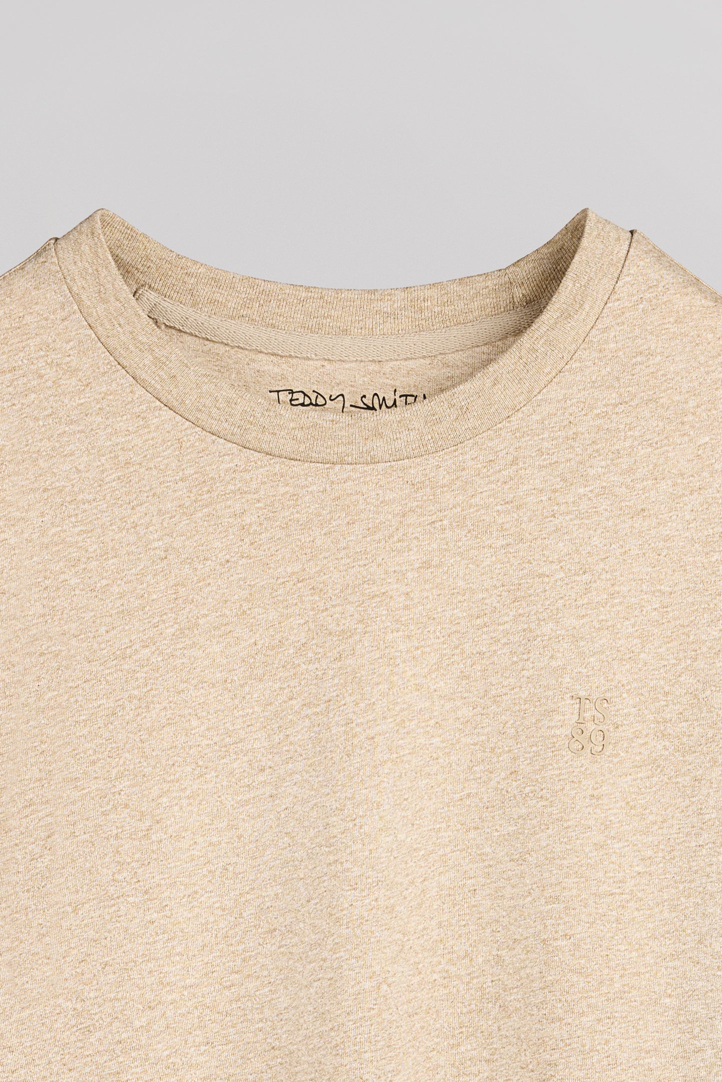T-shirt col rond T-NARVIK MC BEIGE GRINDLE