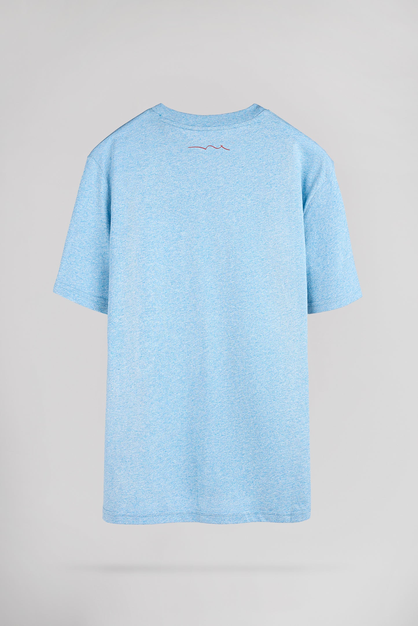 T-shirt col rond T-NARVIK MC BLEU PAON GRINDLE