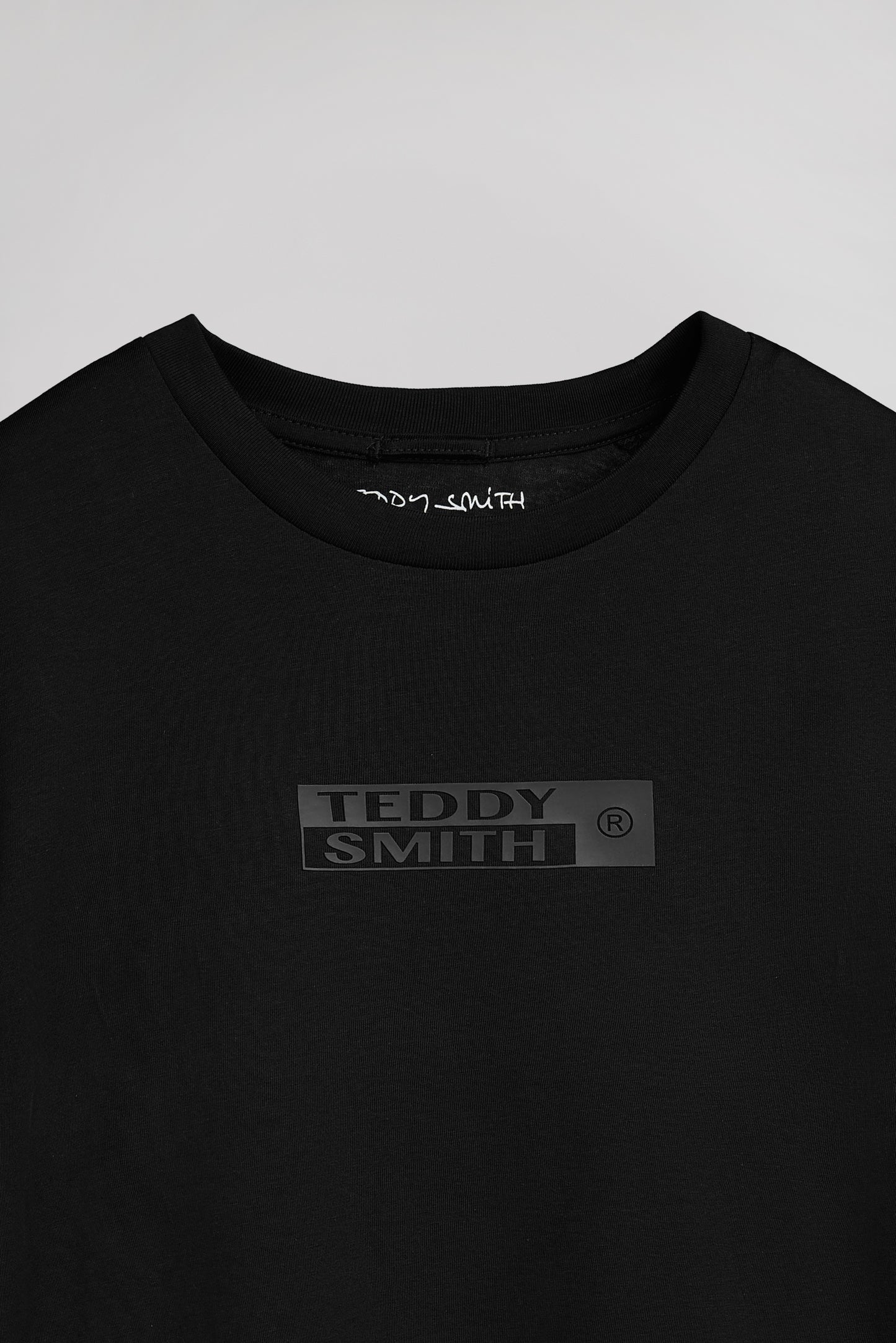 T-shirt col rond T-JOHN MC NOIR