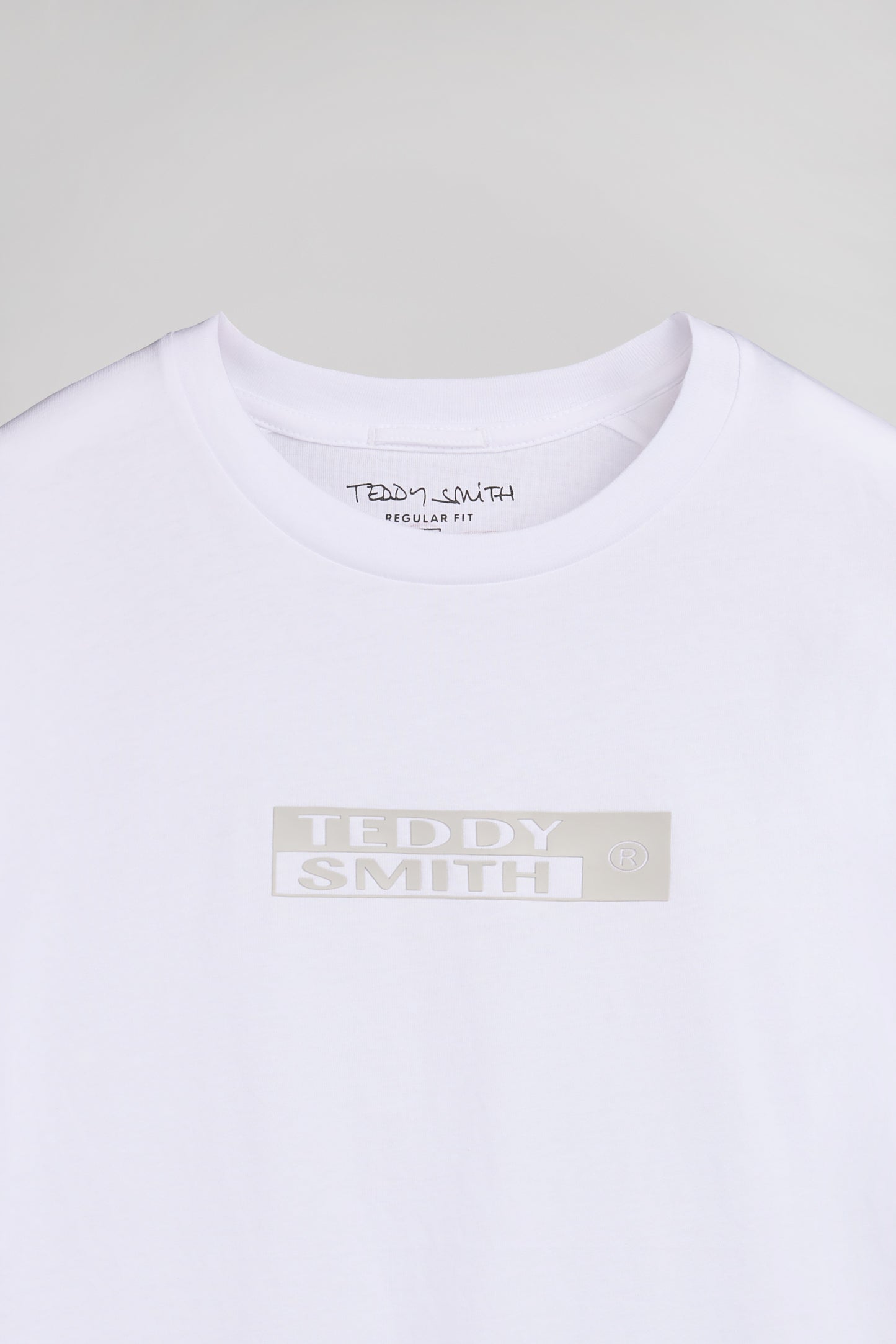 T-shirt col rond T-JOHN MC BLANC