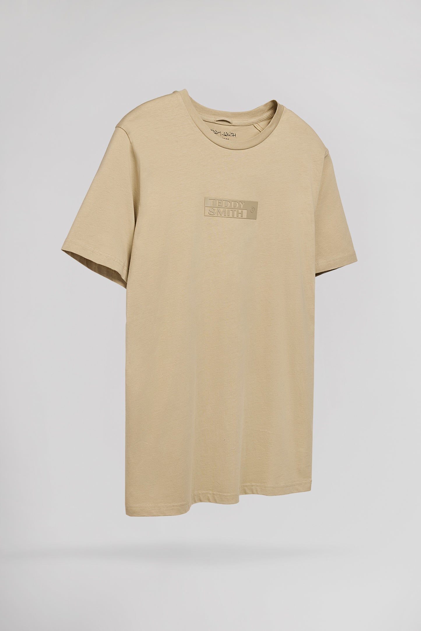 T-shirt col rond T-JOHN MC BEIGE