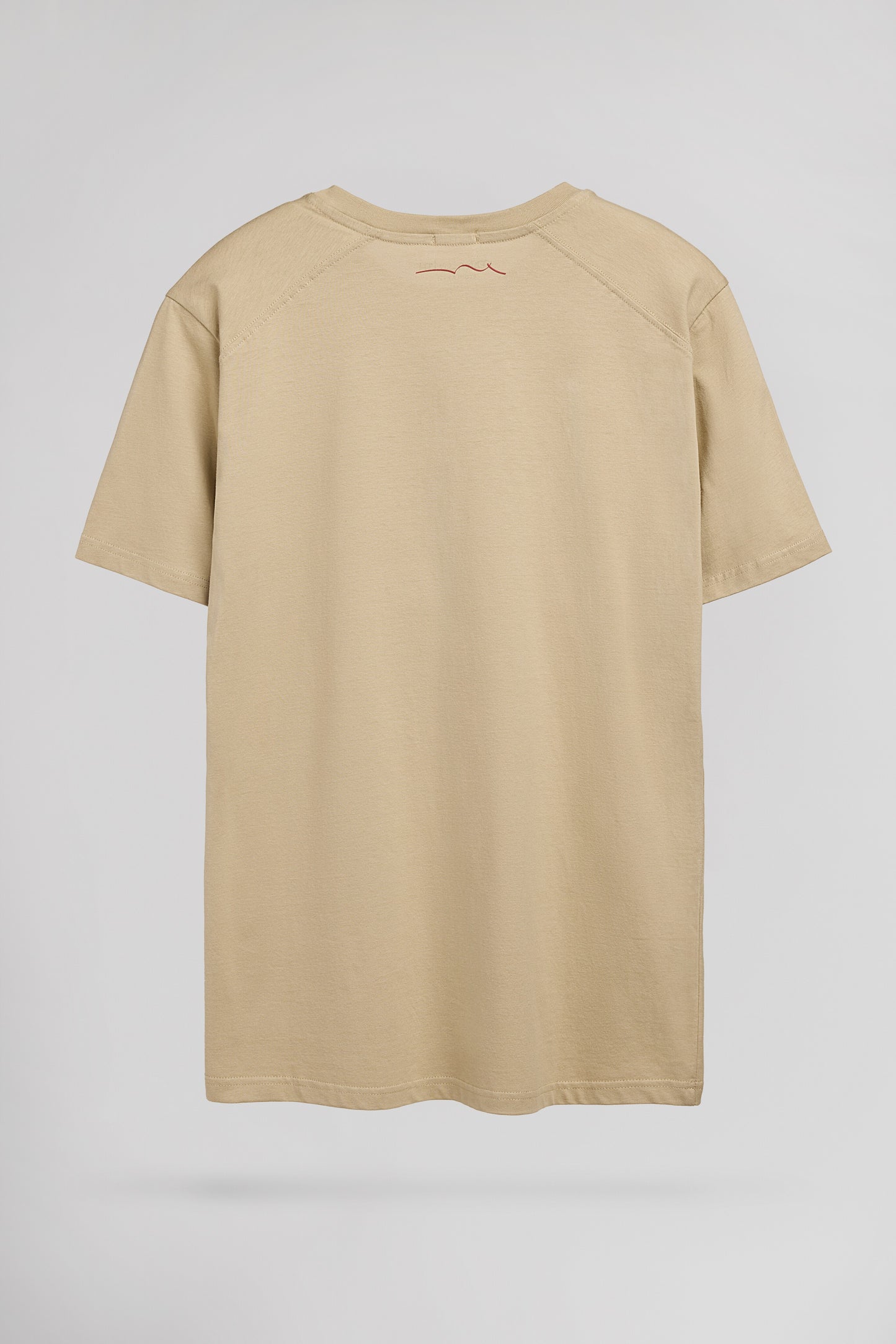 T-shirt col rond T-JOHN MC BEIGE