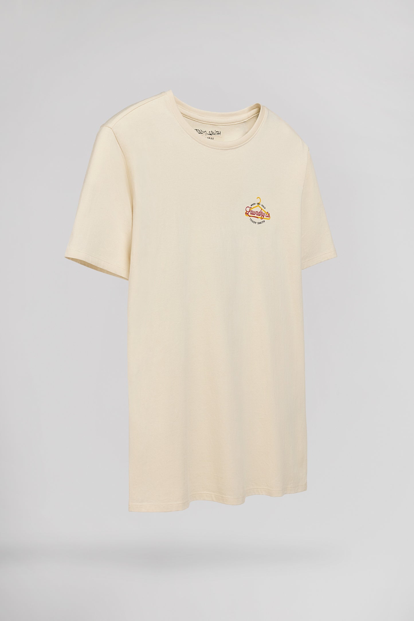 T-shirt col rond T-LAUNDRY MC CREAM