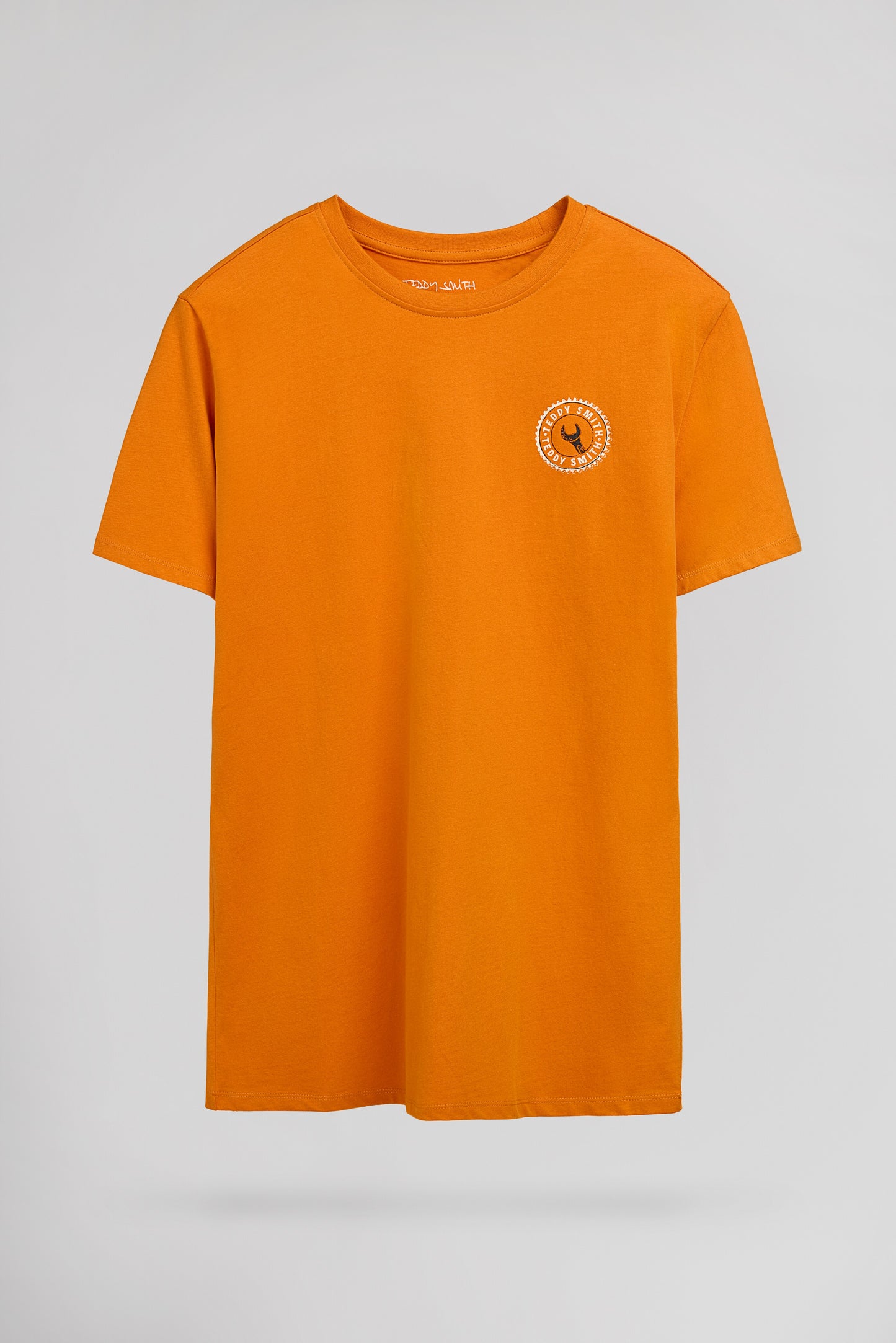 T-shirt col rond T-MECHANICS MC DUSK ORANGE