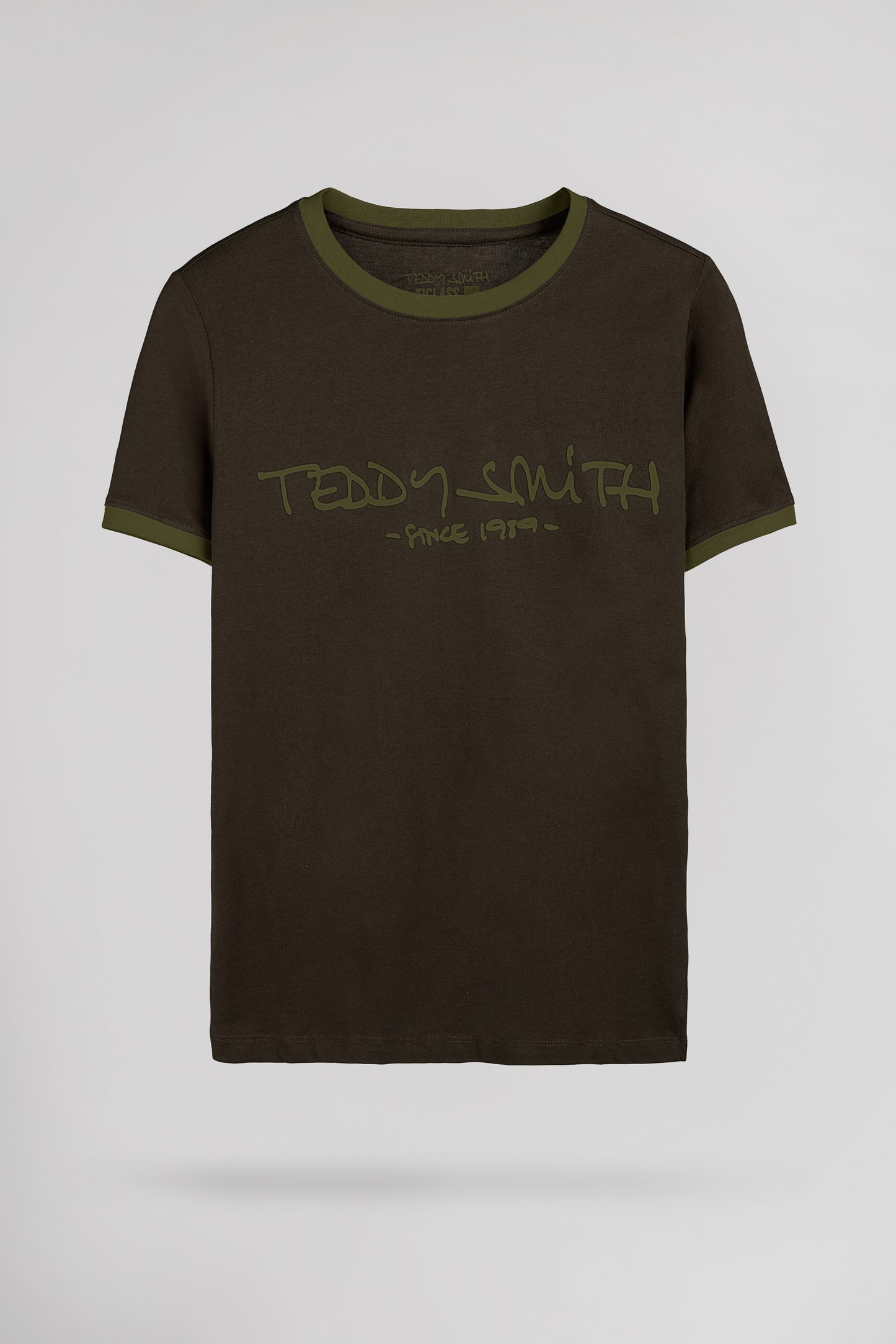 T-shirt col rond TICLASS MC GRIS ANTHRACITE