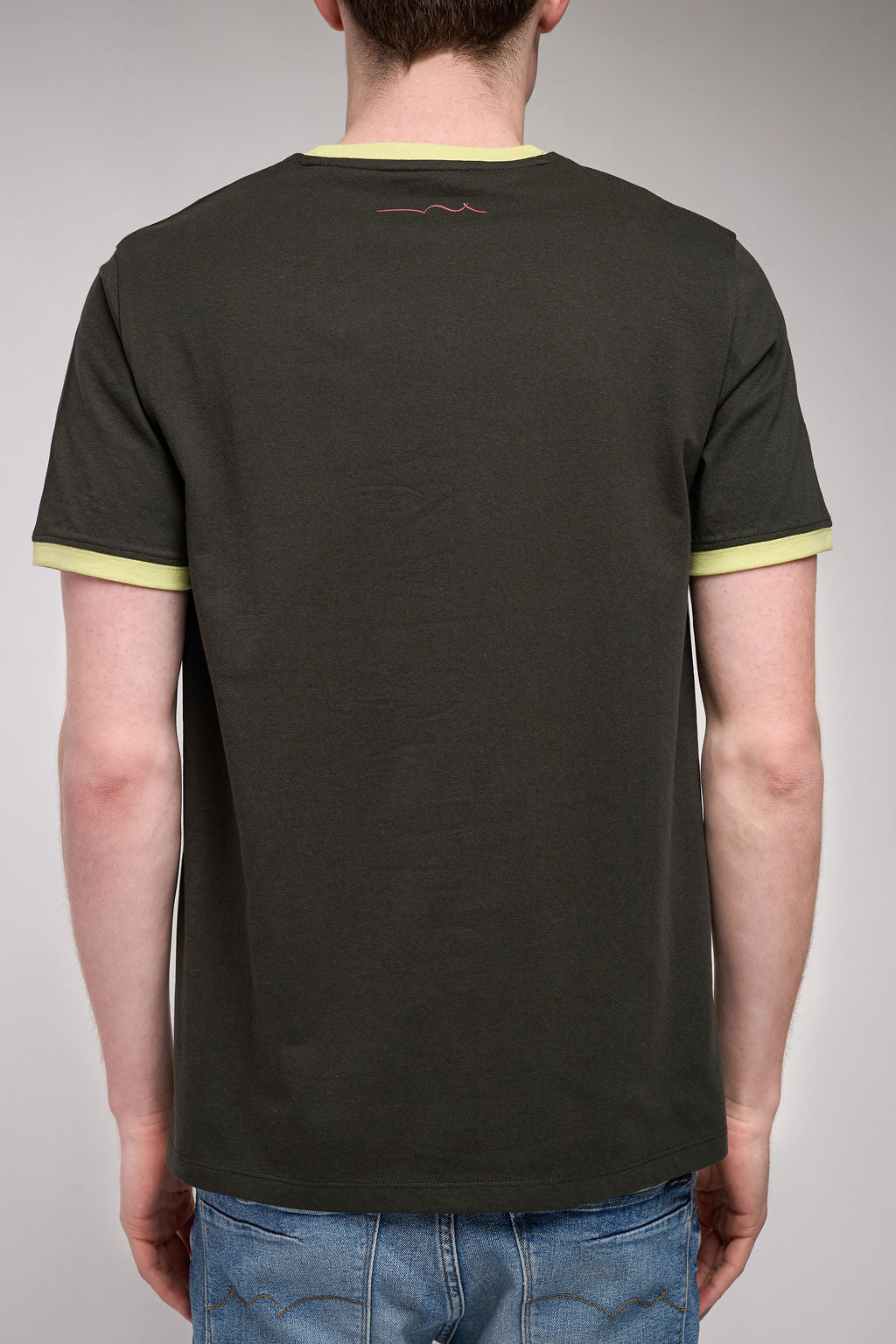 T-shirt col rond TICLASS MC DEEP KAKI