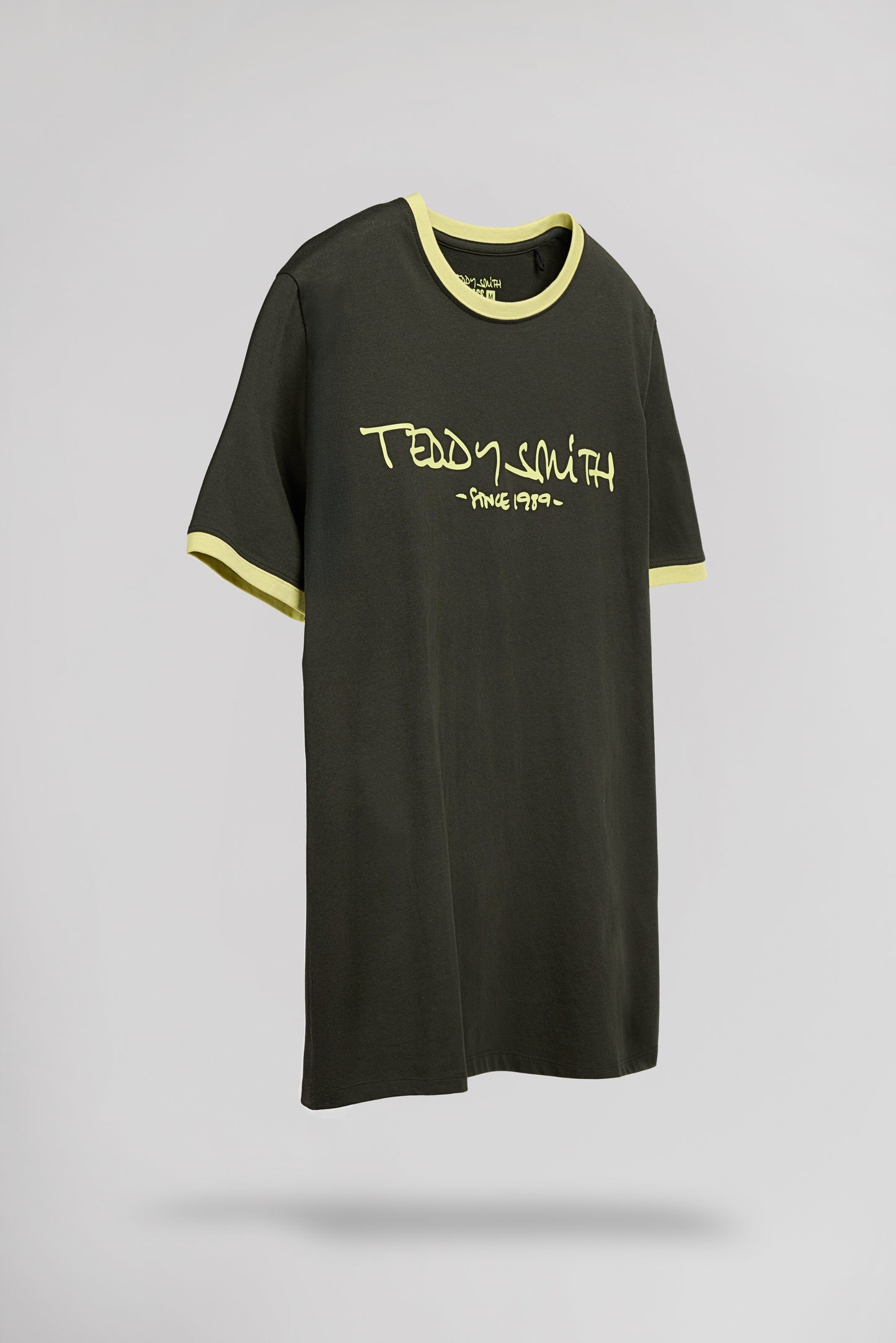 T-shirt col rond TICLASS MC DEEP KAKI