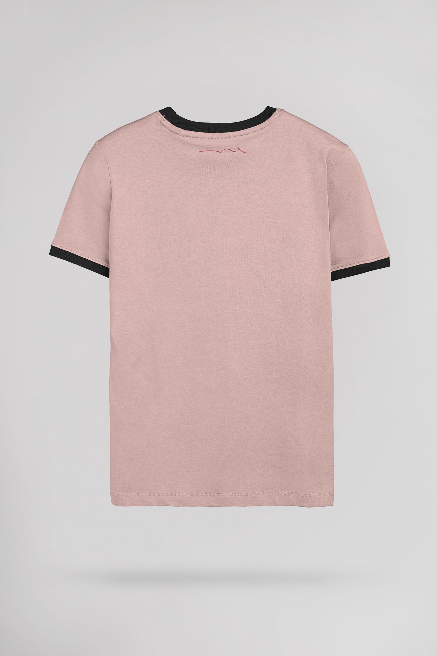 T-shirt col rond TICLASS MC WOOD ROSE