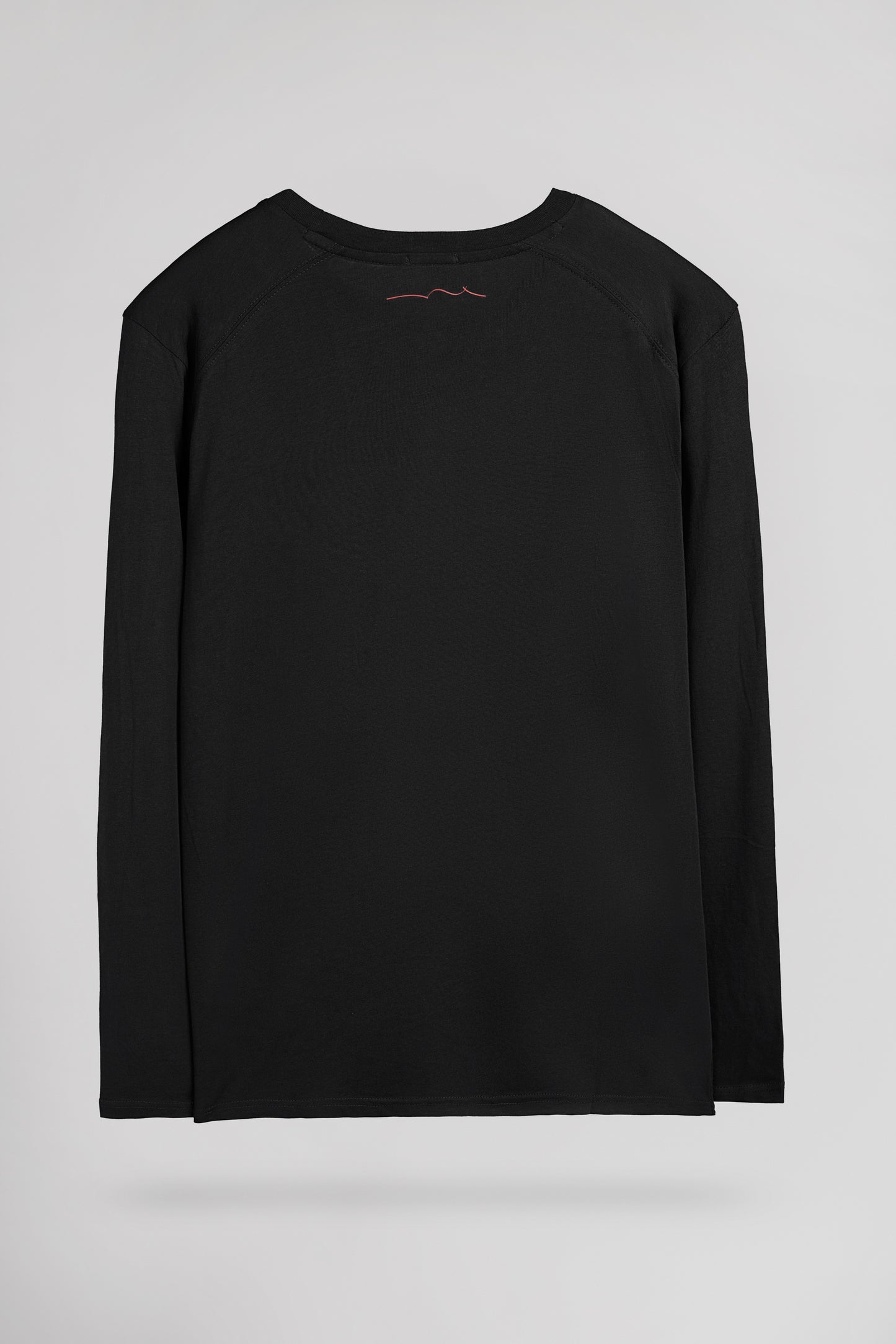 T-shirt col rond T-JOHN ML NOIR