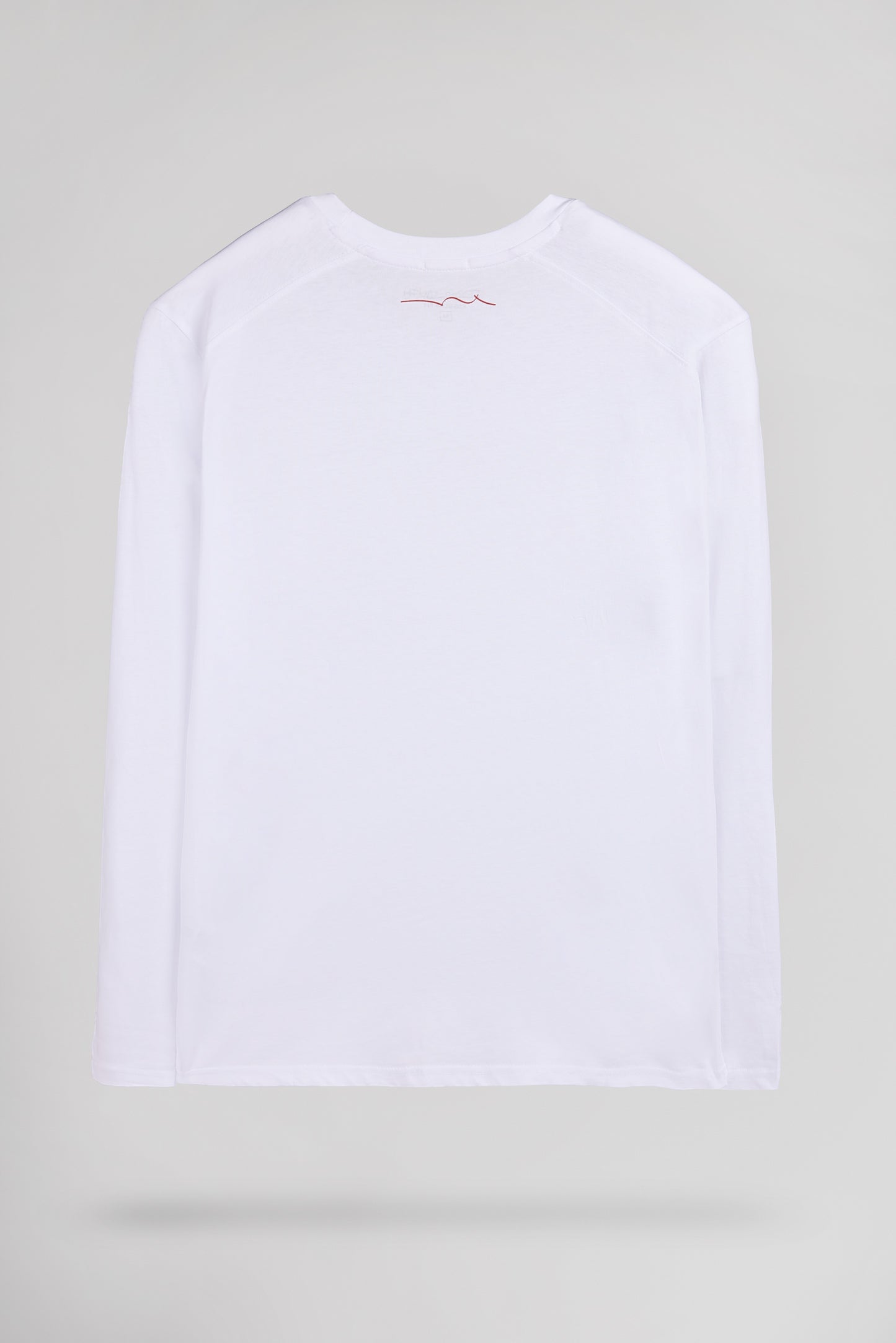 T-shirt col rond T-JOHN ML BLANC