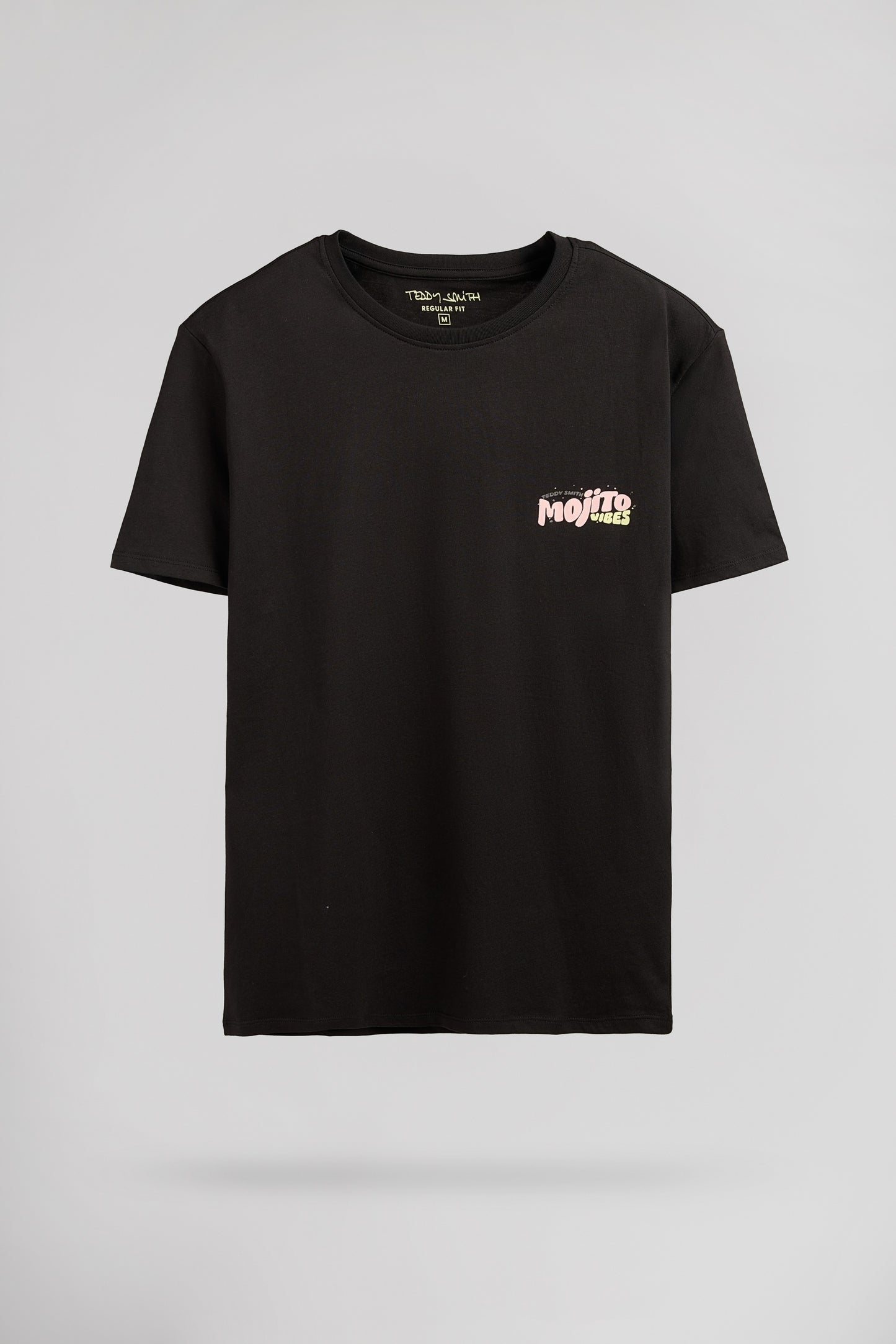 T-shirt col rond T-MOJITO MC CHARBON