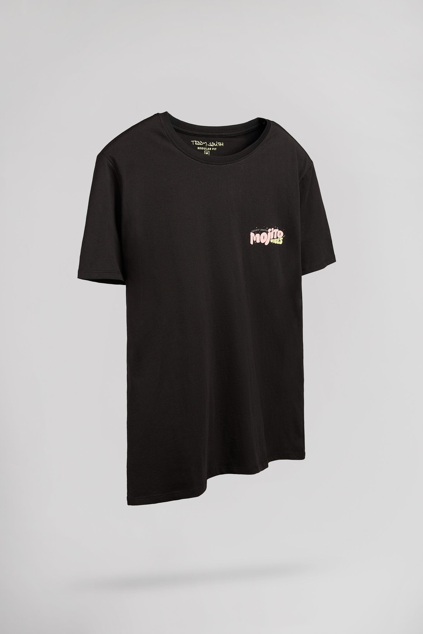 T-shirt col rond T-MOJITO MC CHARBON