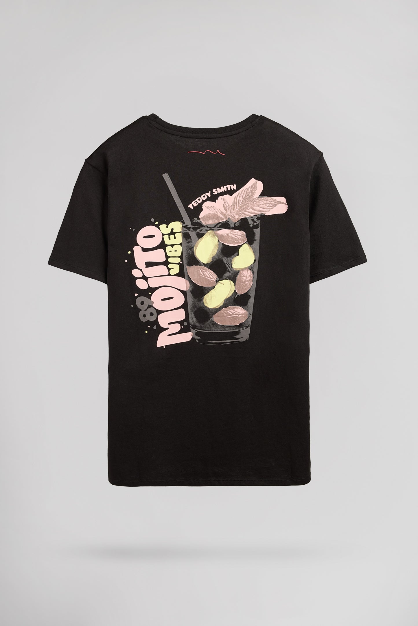 T-shirt col rond T-MOJITO MC CHARBON