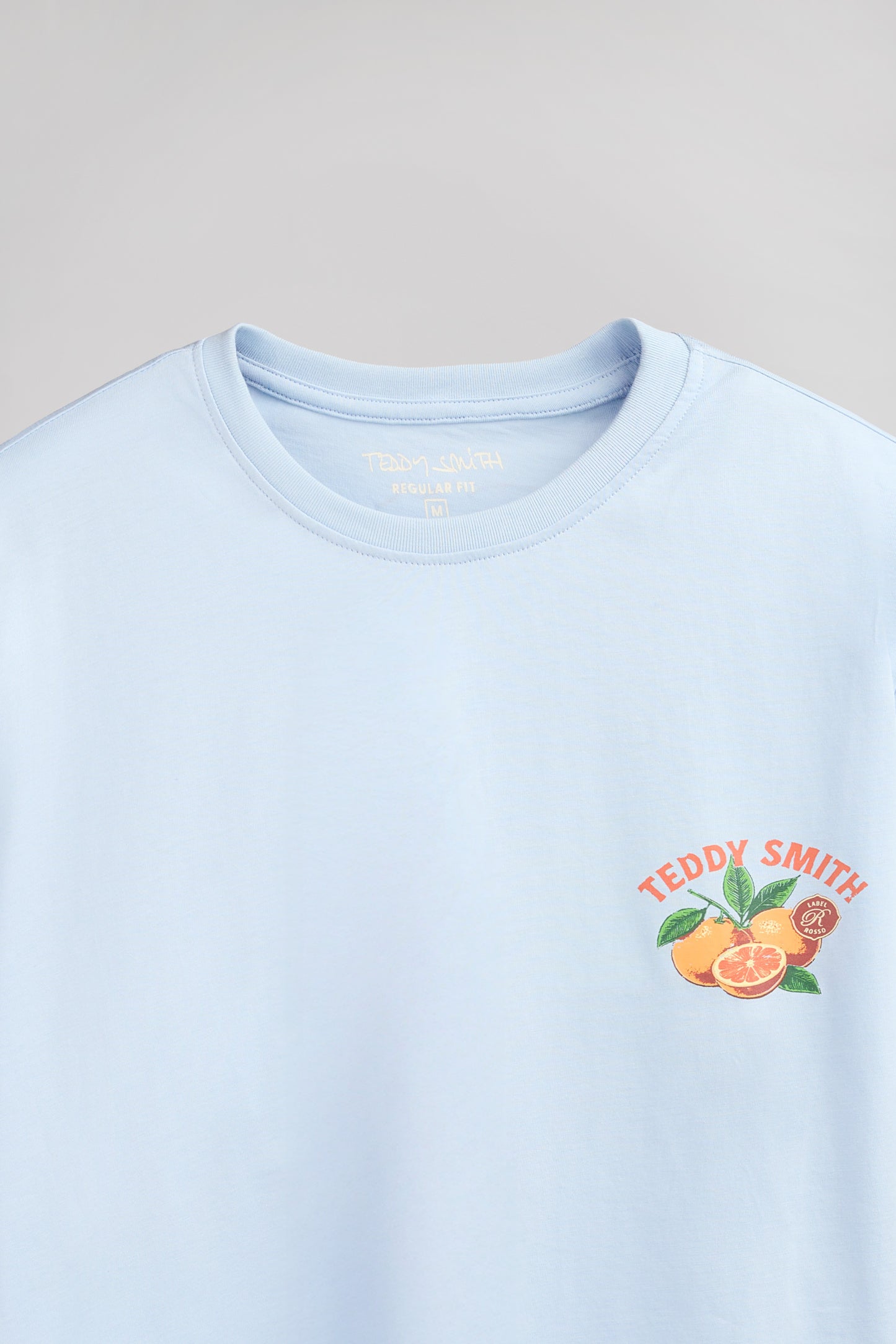 T-shirt col rond T-CAPRI MC PASTEL BLUE