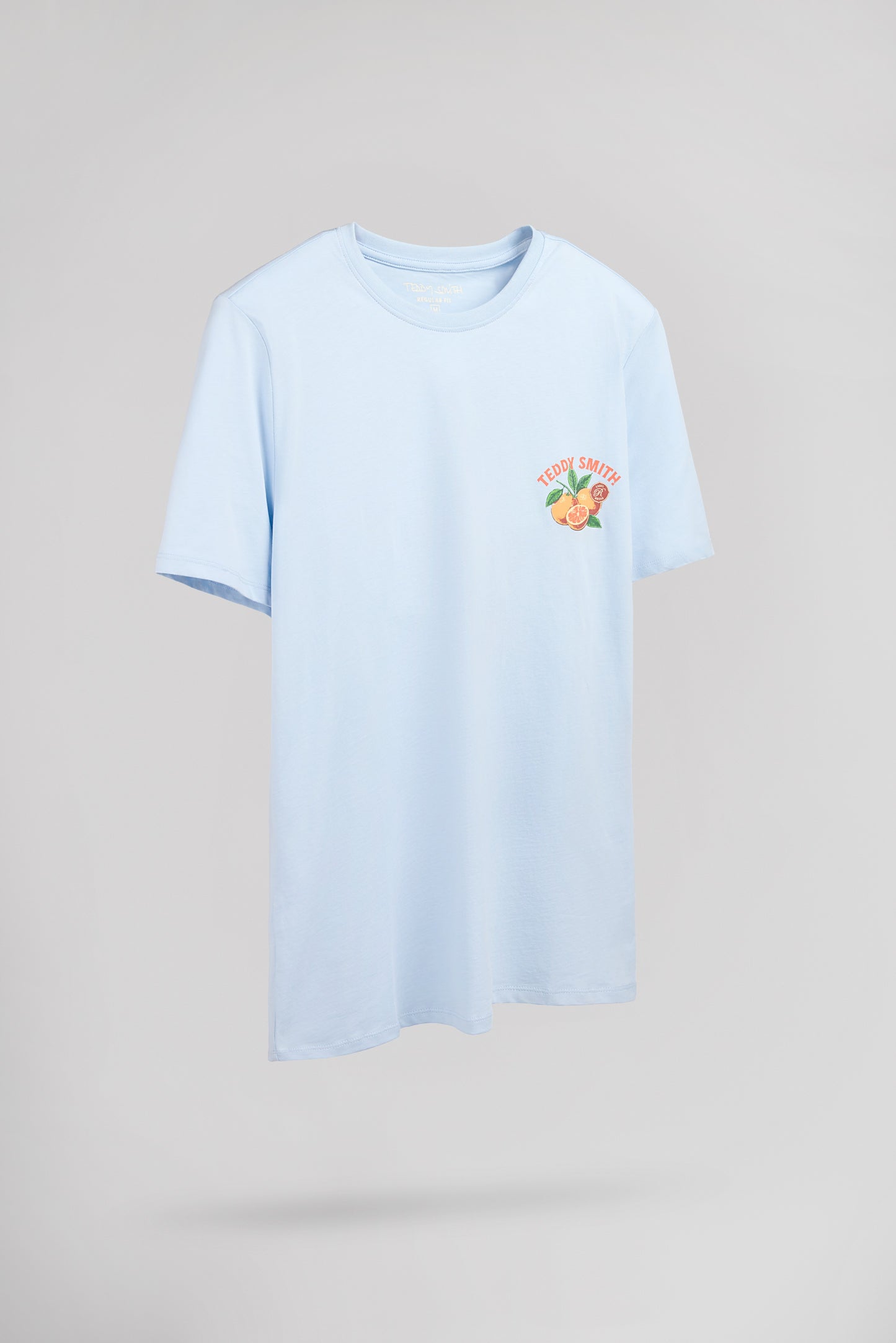 T-shirt col rond T-CAPRI MC PASTEL BLUE