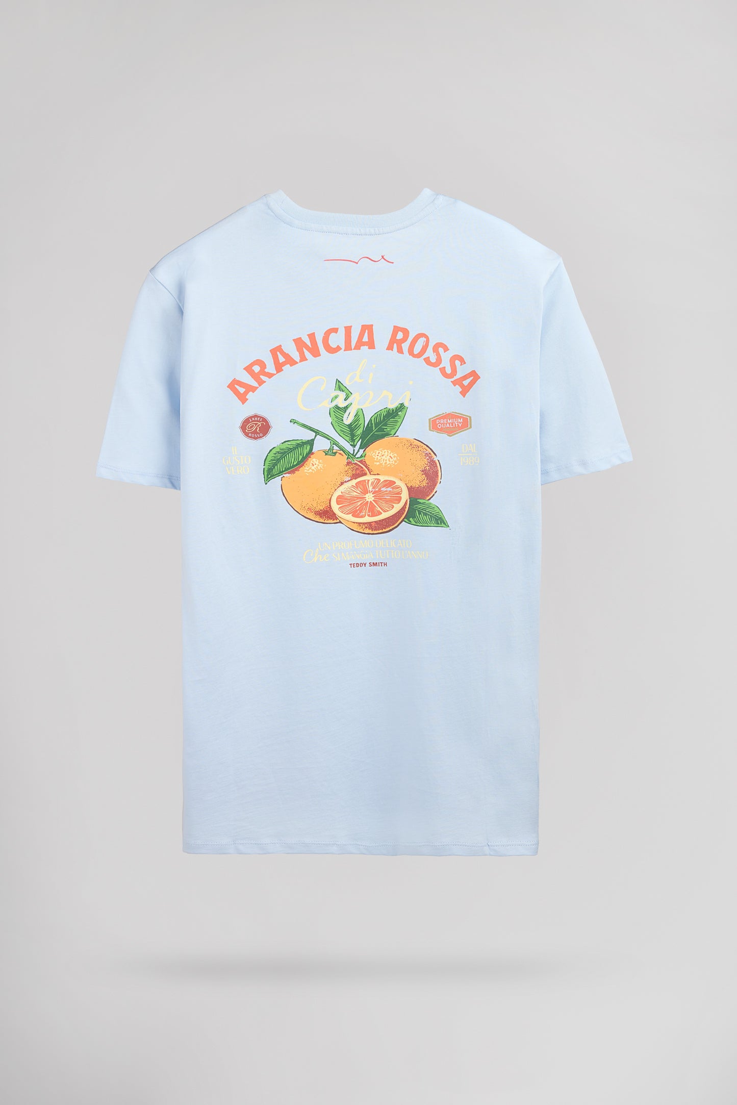 T-shirt col rond T-CAPRI MC PASTEL BLUE