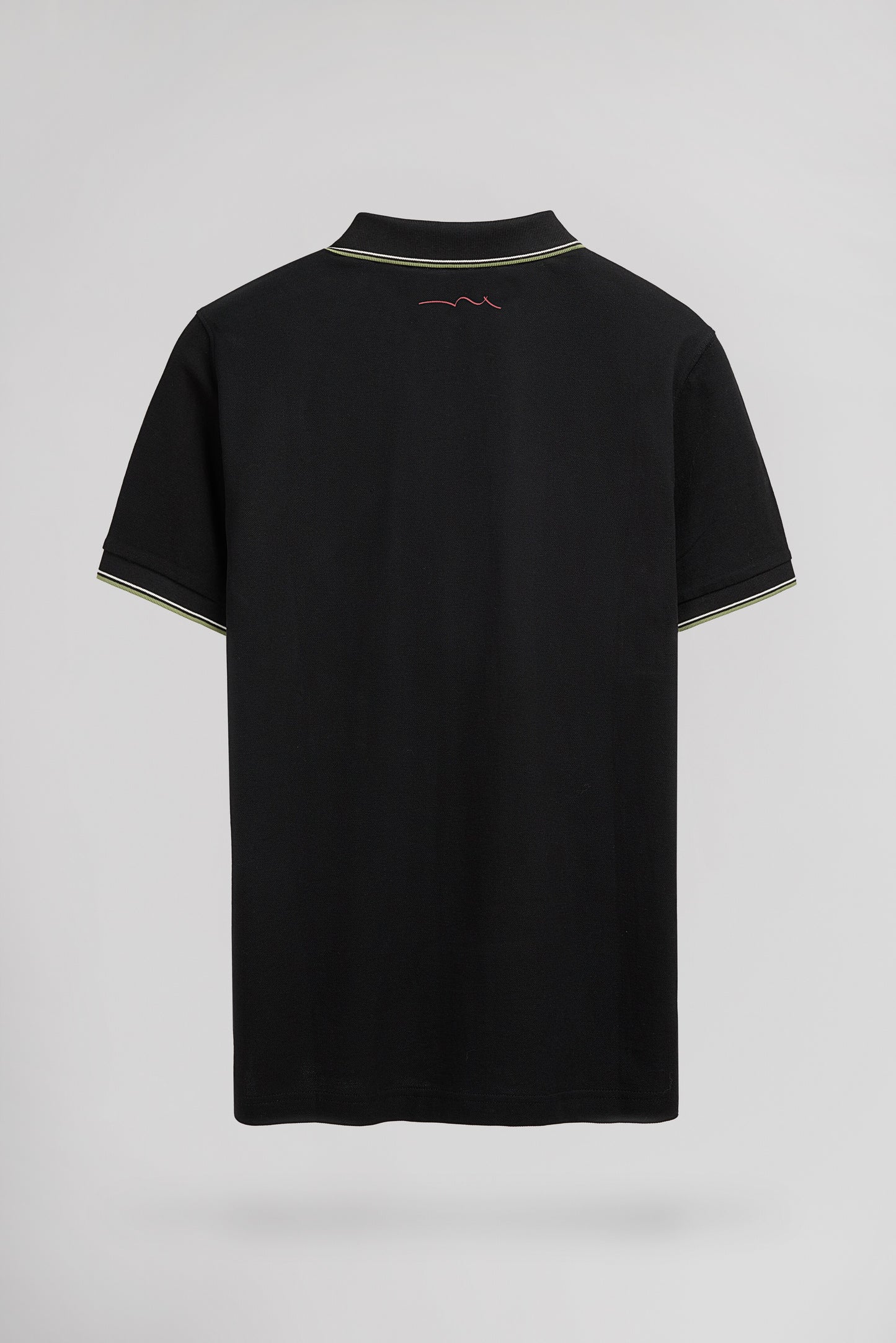 Polo piqué PASIAN 2 MC NOIR