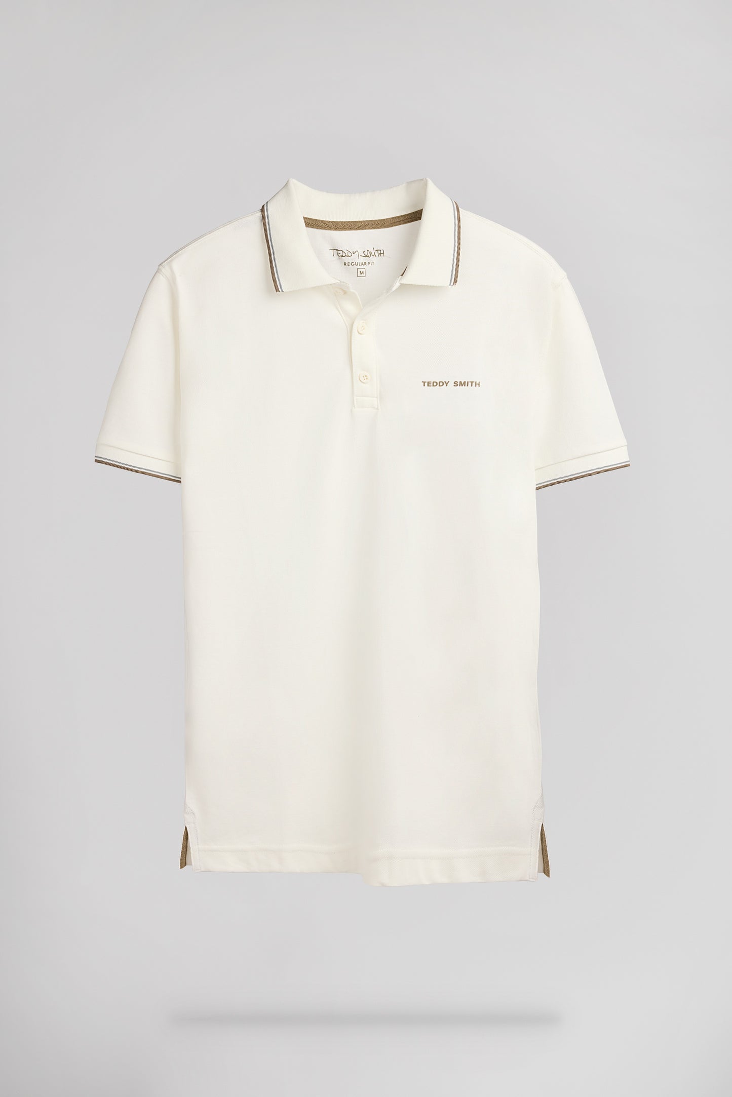 Polo piqué PASIAN 2 MIDDLE WHITE