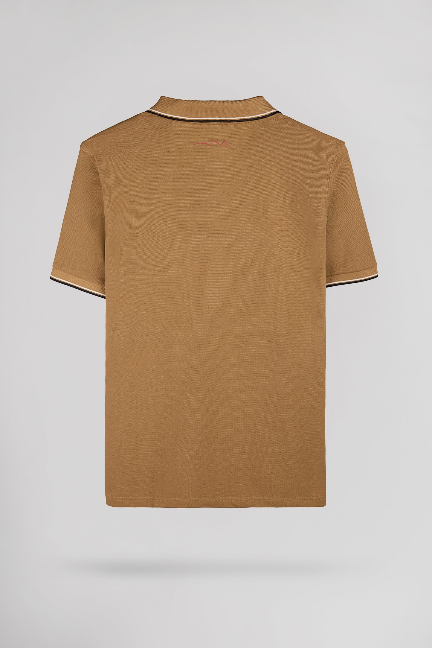Polo piqué PASIAN 2 MC NOISETTE