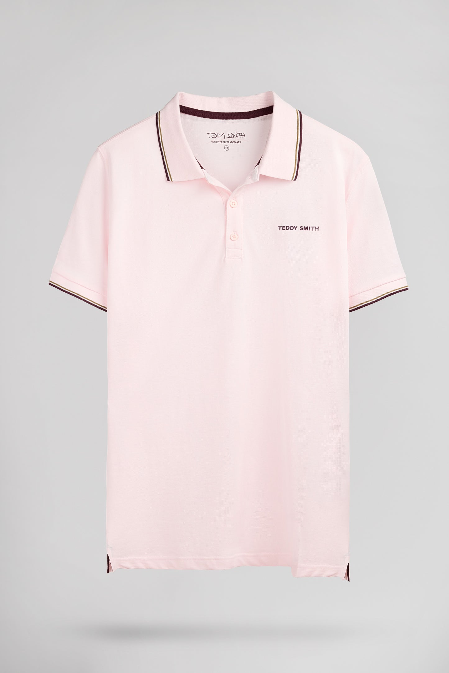 Polo piqué PASIAN 2 MC PINK SHIRT