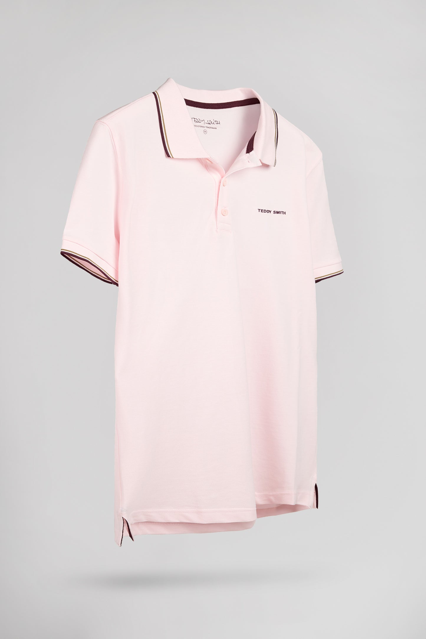Polo piqué PASIAN 2 MC PINK SHIRT