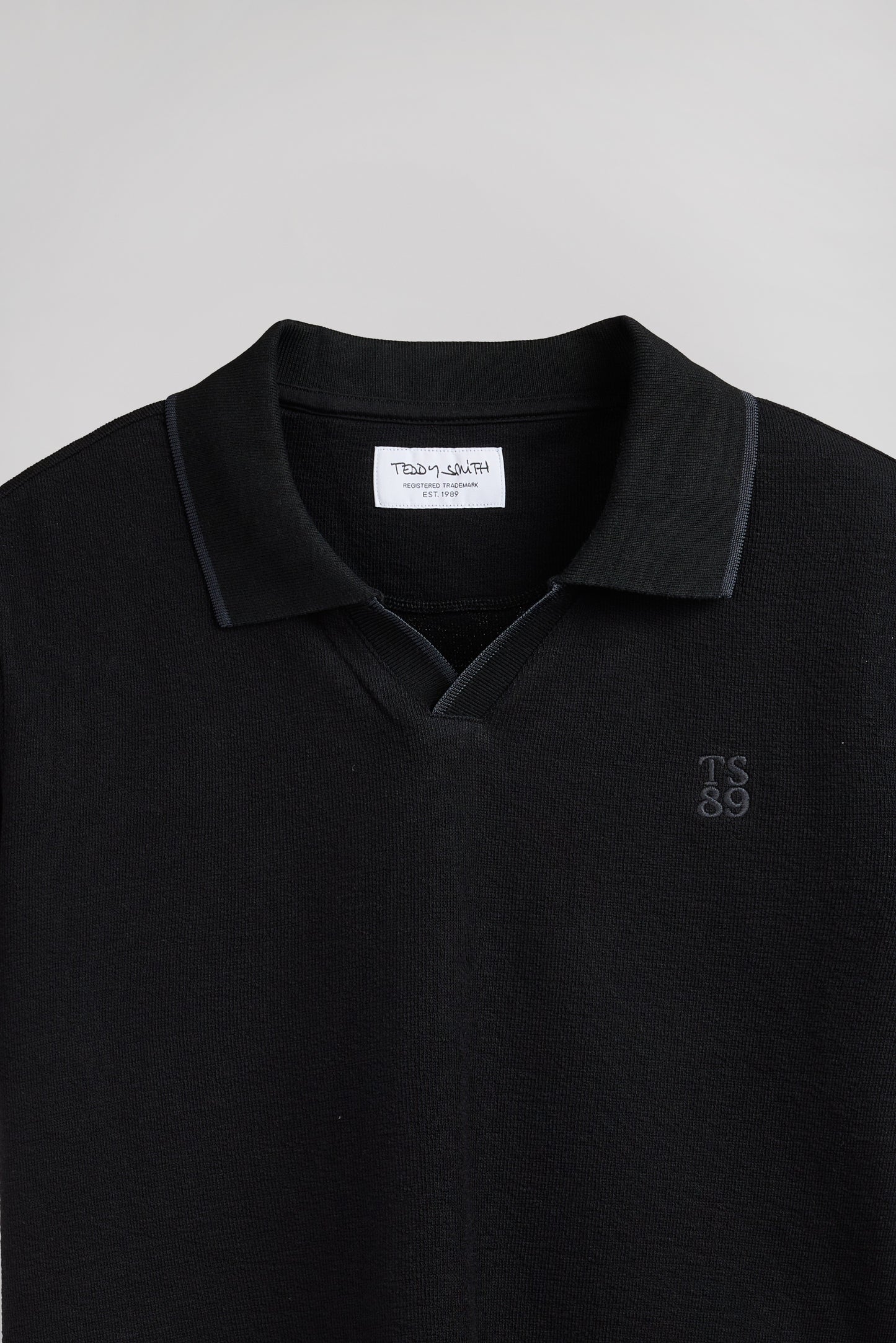 Polo en éponge P-SONER MC NOIR